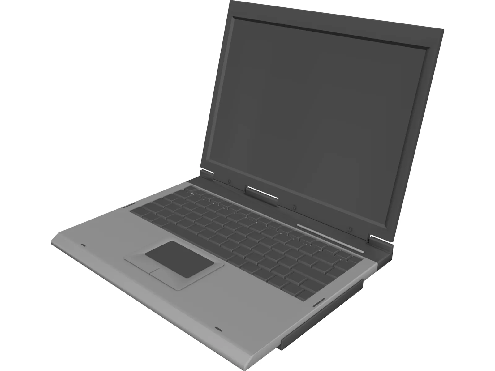 Notebook 3D Model main preview