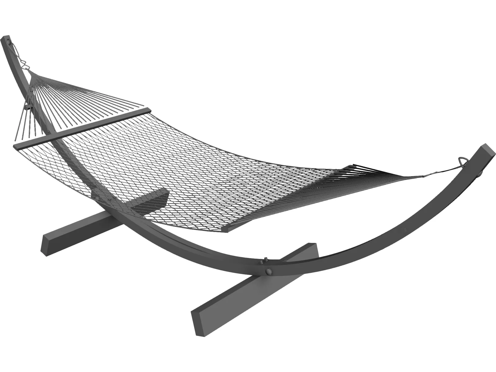 Hammock 3D Model main preview
