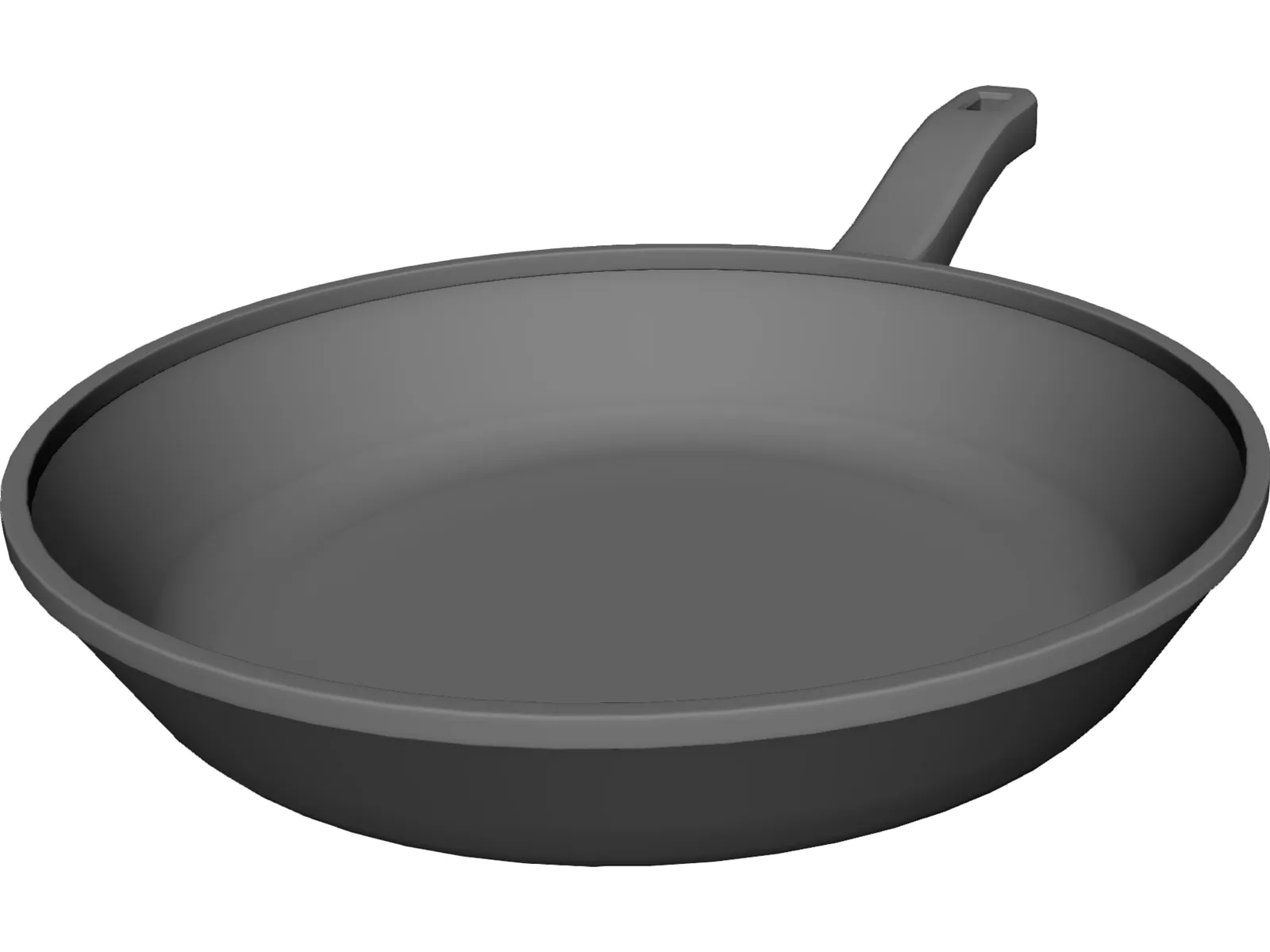 Frying Pan 3D Model main preview