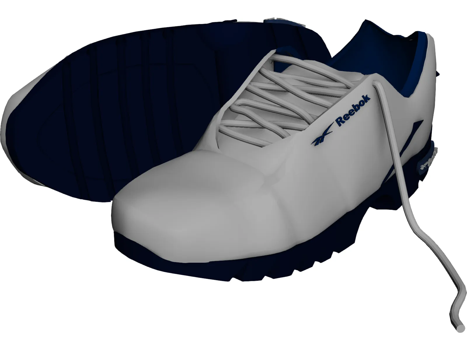 Boots Reebok 3D Model main preview