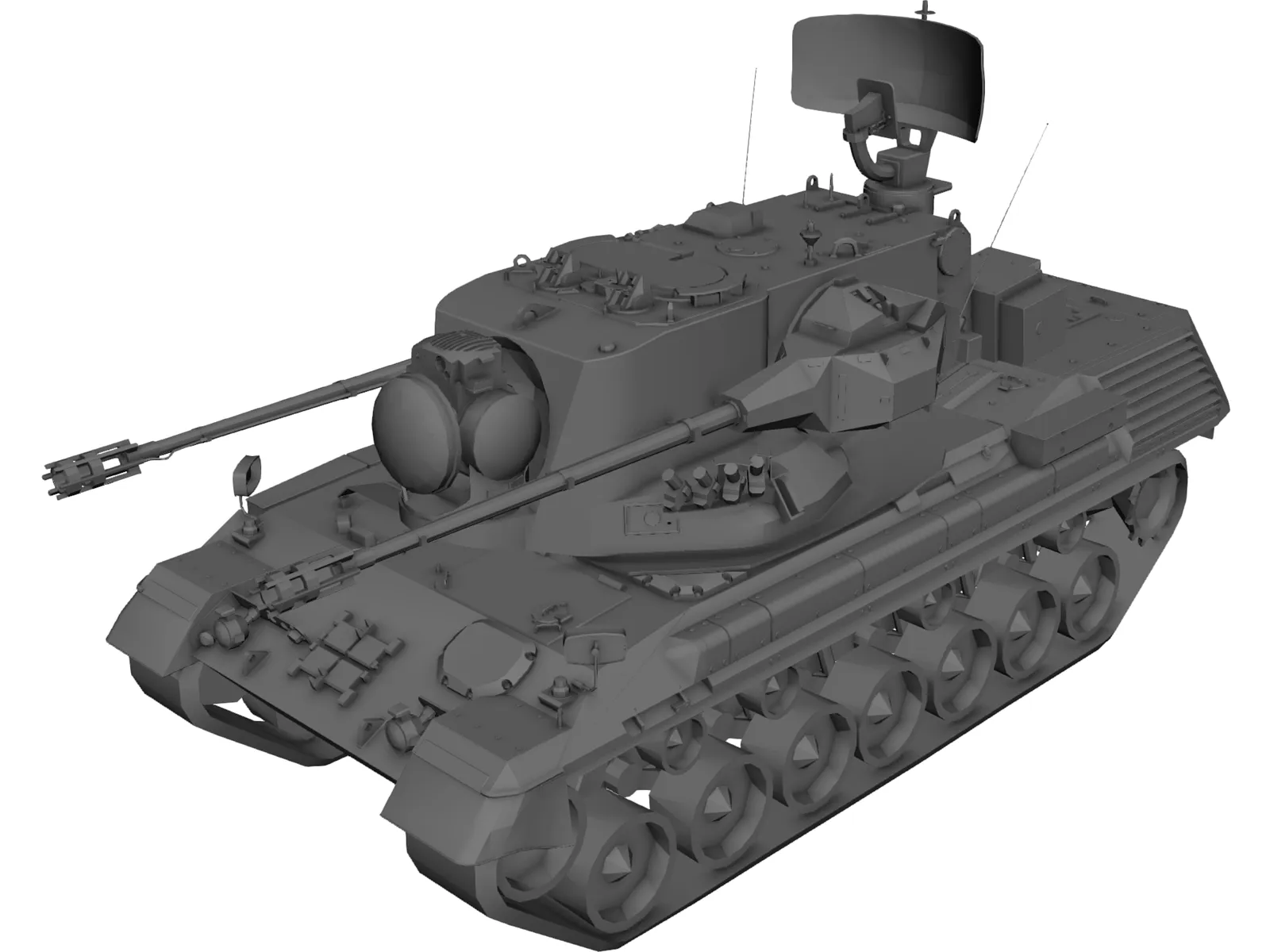 Gepard 3D Model main preview