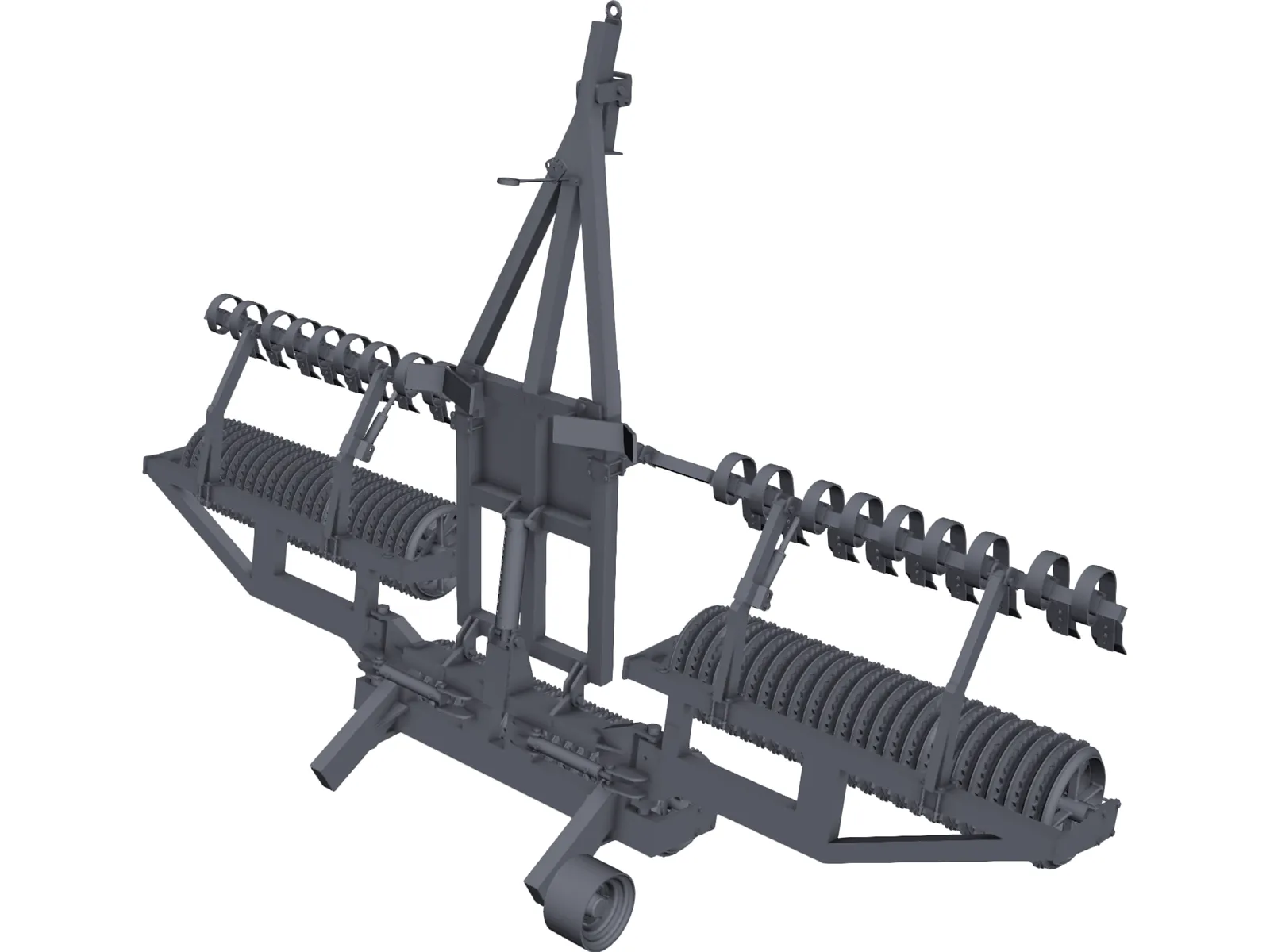 Cambridge Roller 3D Model main preview