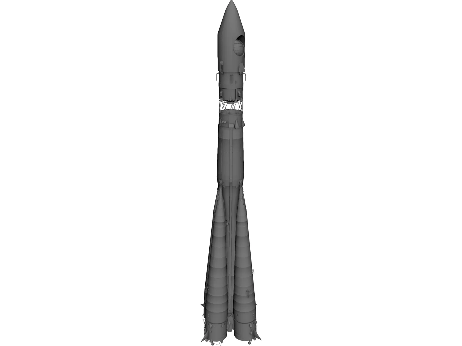 Vostok 1 3D Model main preview