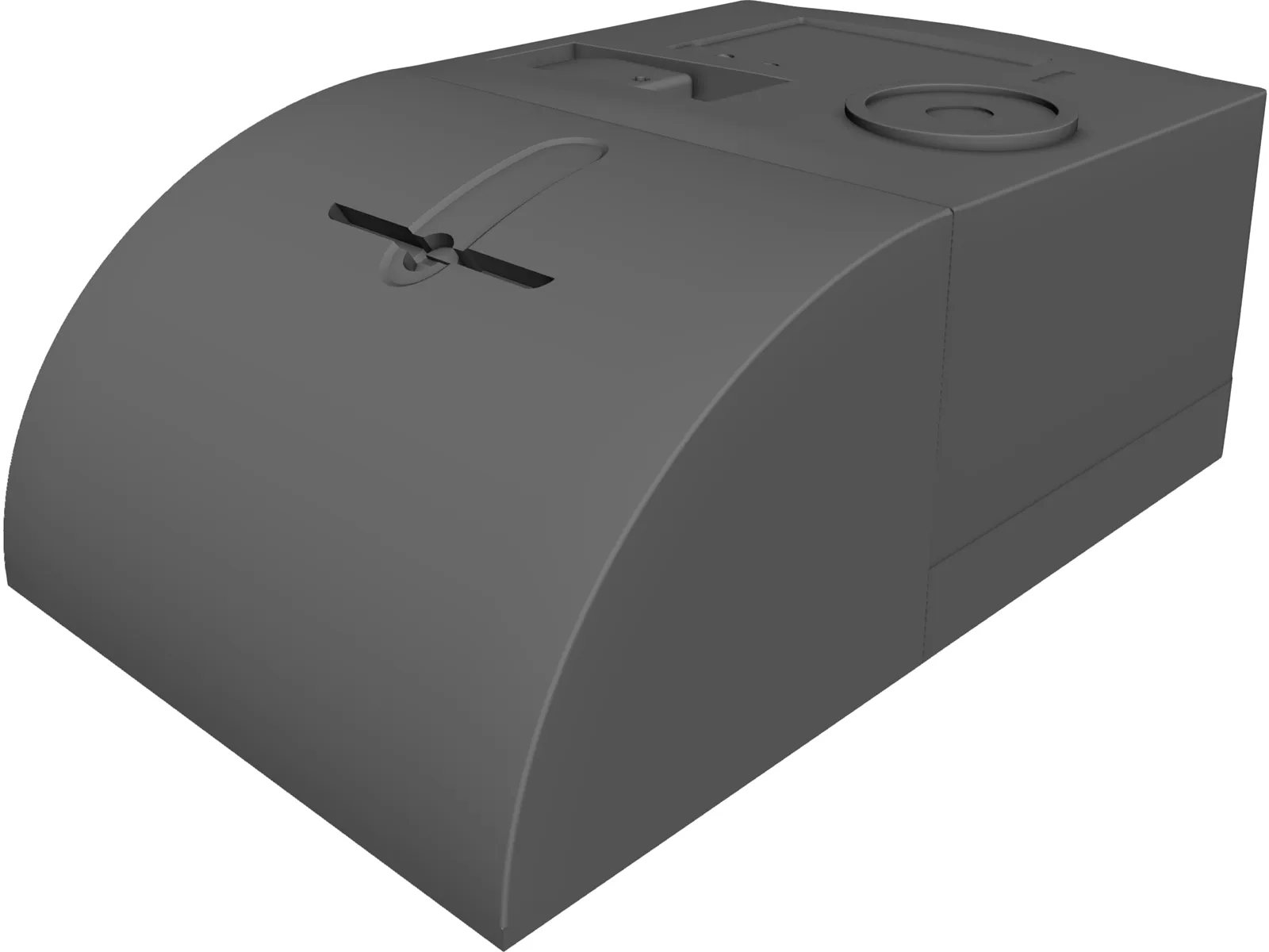 Smart Meter Sagecom 3D Model main preview