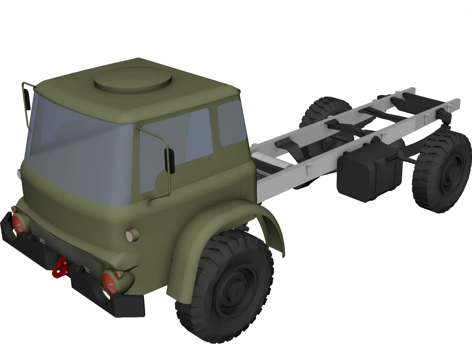 Bedford MJ 3D Model main preview
