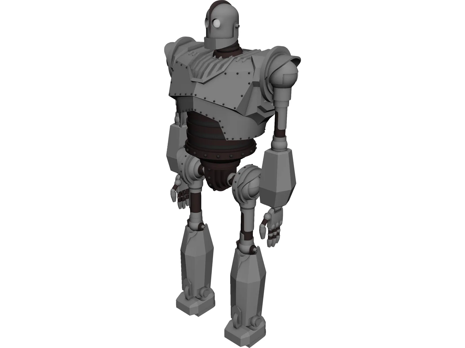 Iron Giant 3D Model main preview