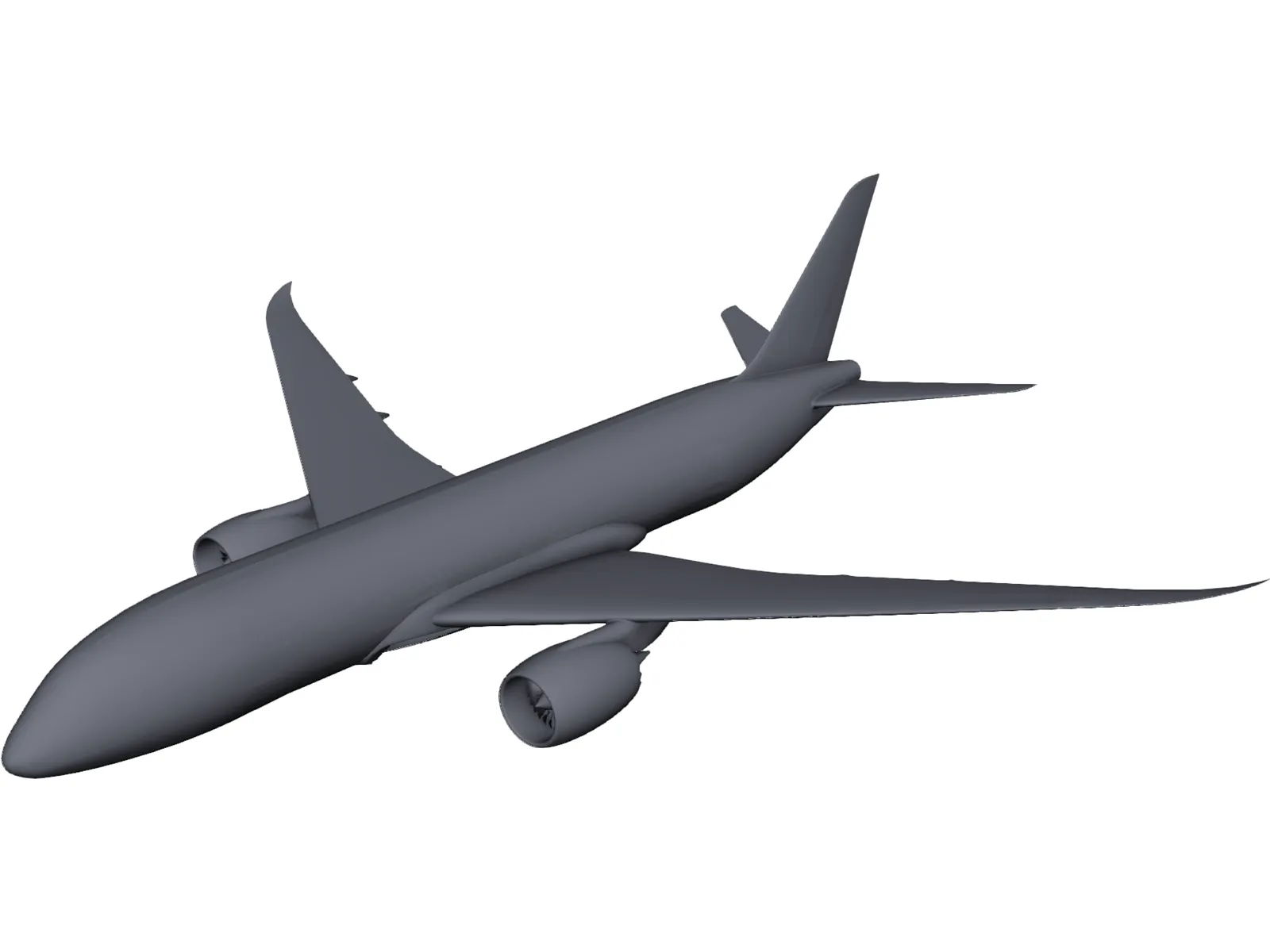 Boeing 787 3D Model main preview