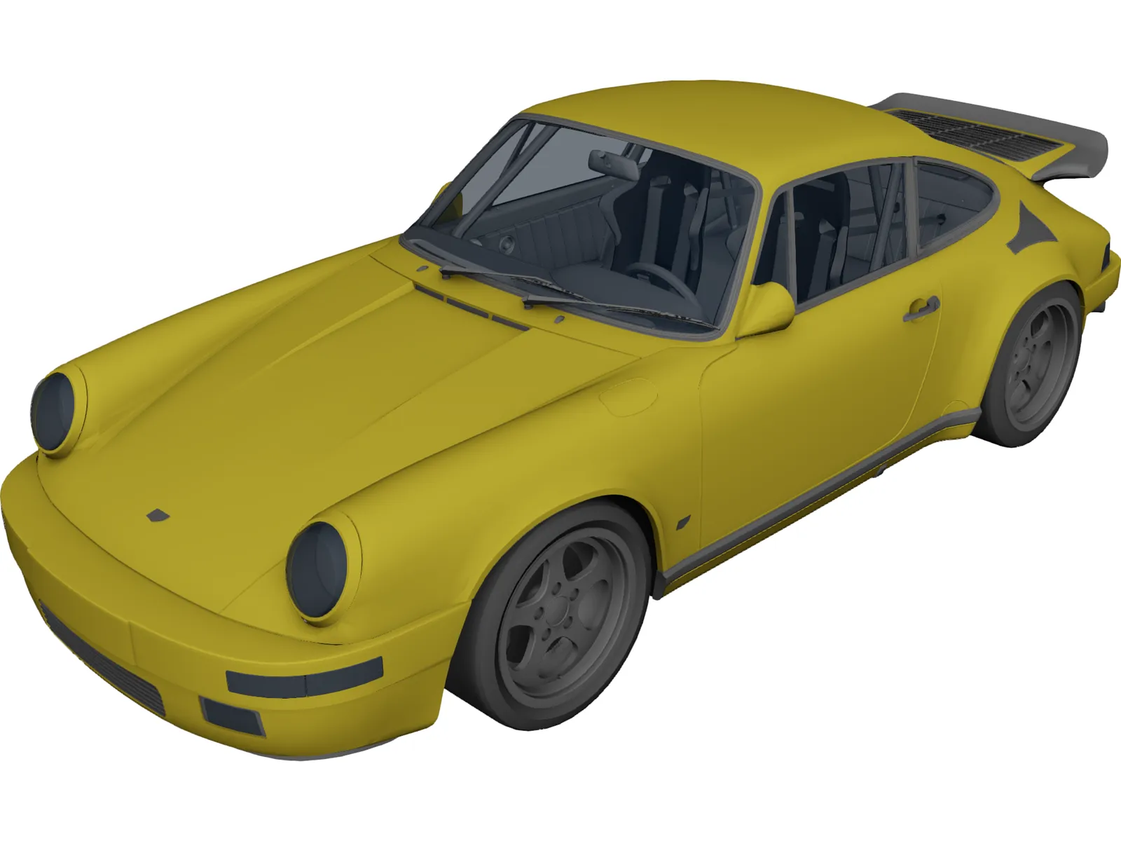 RUF CTR Yellowbird 3D Model main preview