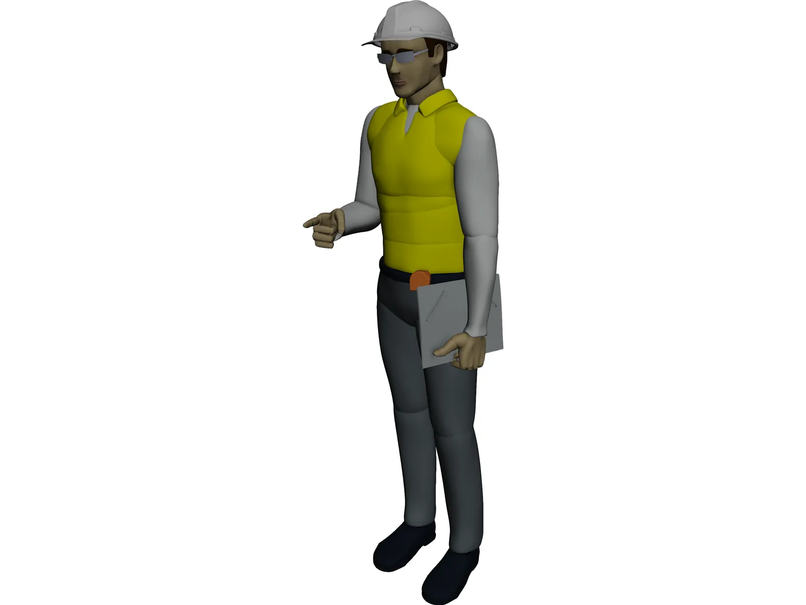 Man 3D Model main preview