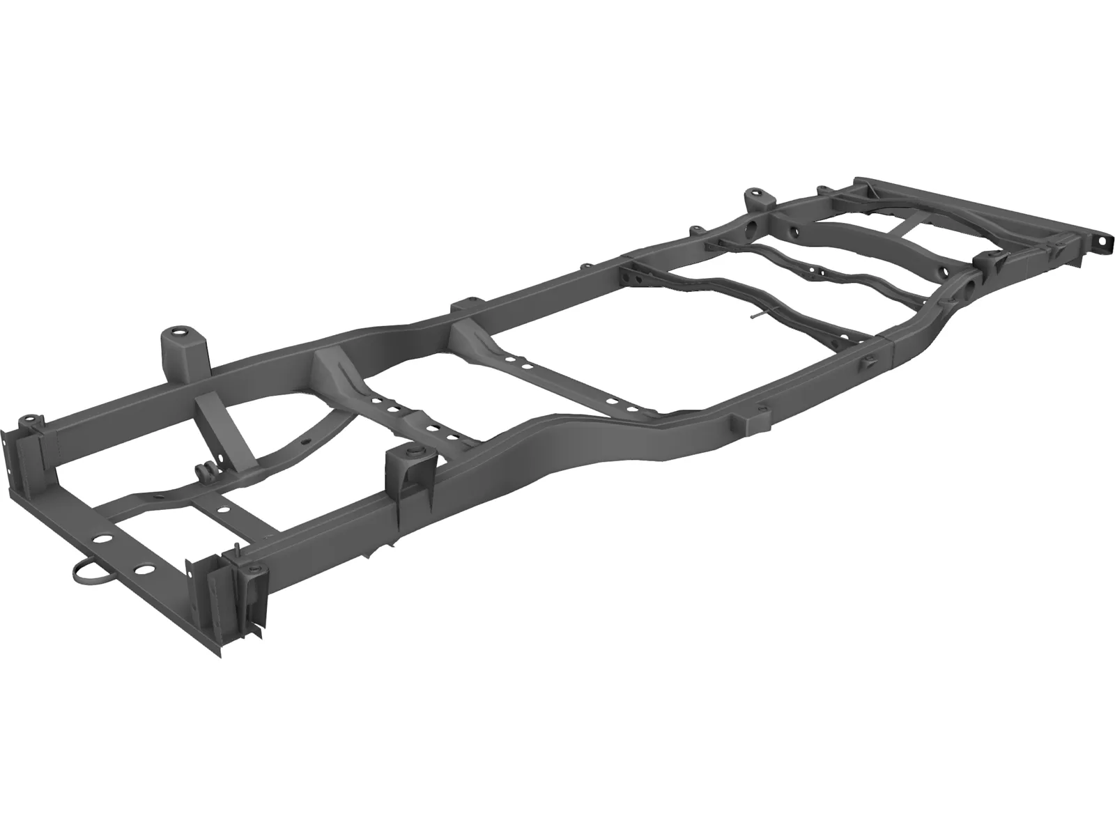 Range Rover Chassis (2010) 3D Model main preview