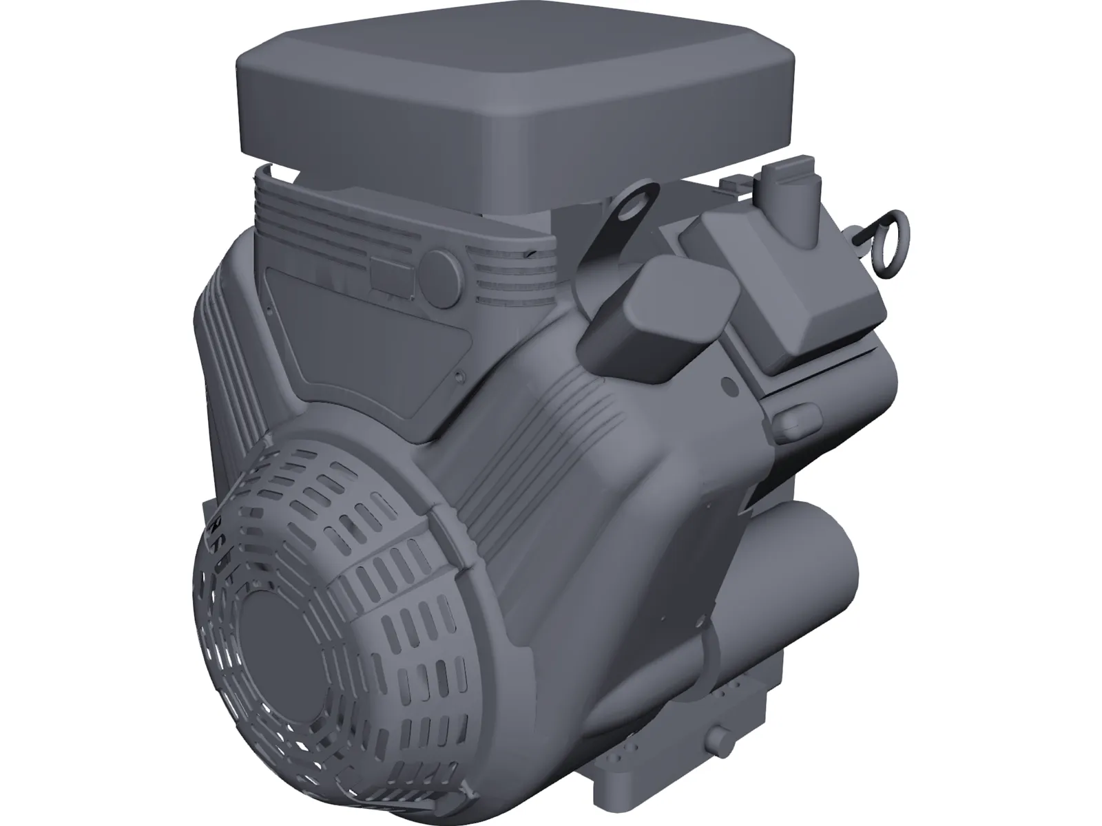 Briggs&Stratton Vanguard 18hp 3D Model main preview