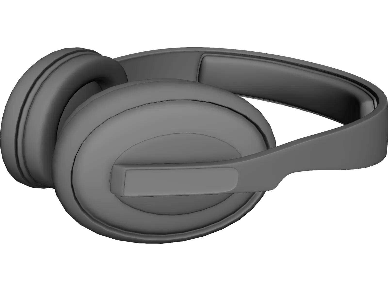 Sennheiser HD202 3D Model main preview