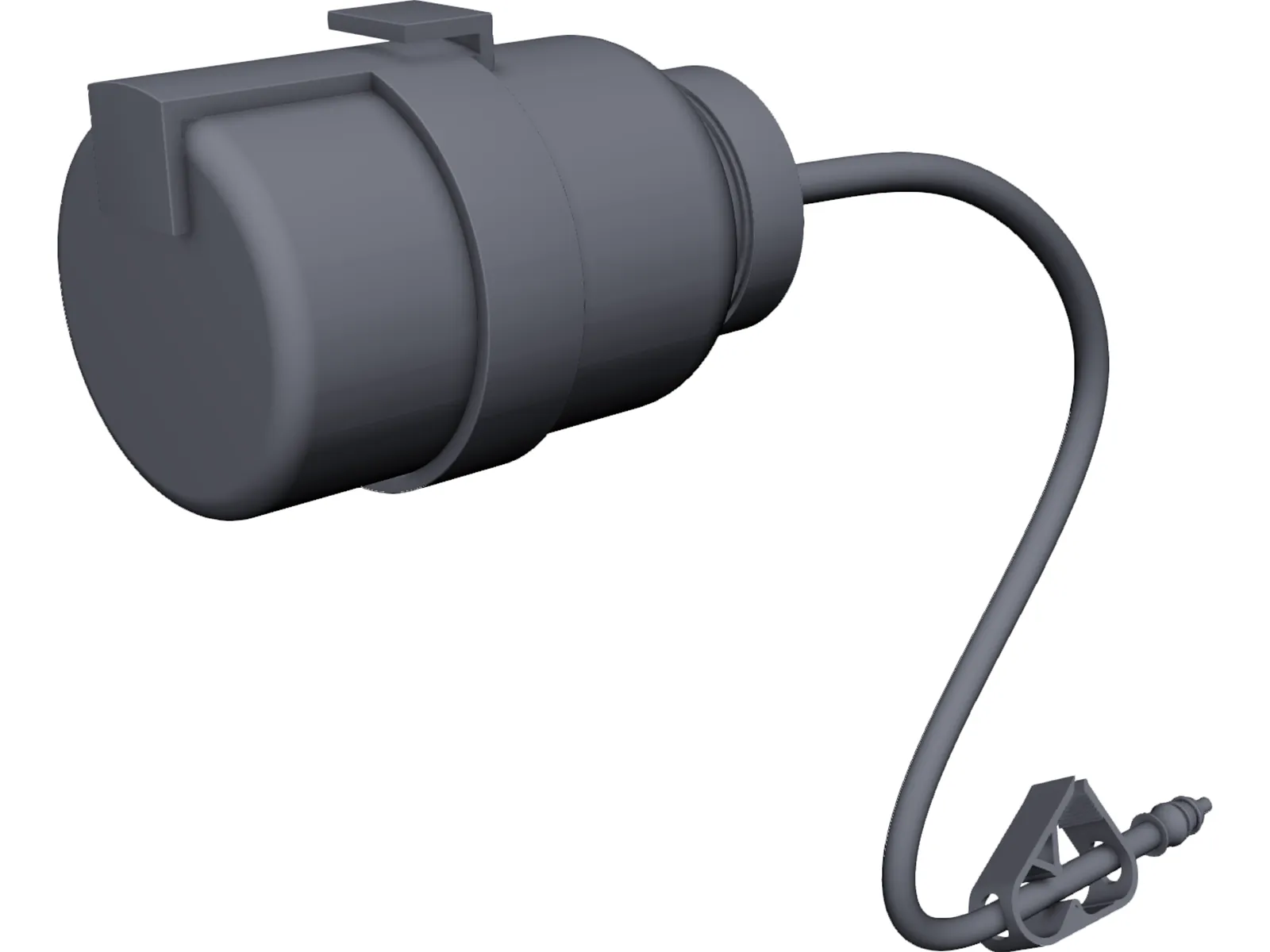 Endoscopy Bottle 3D Model main preview