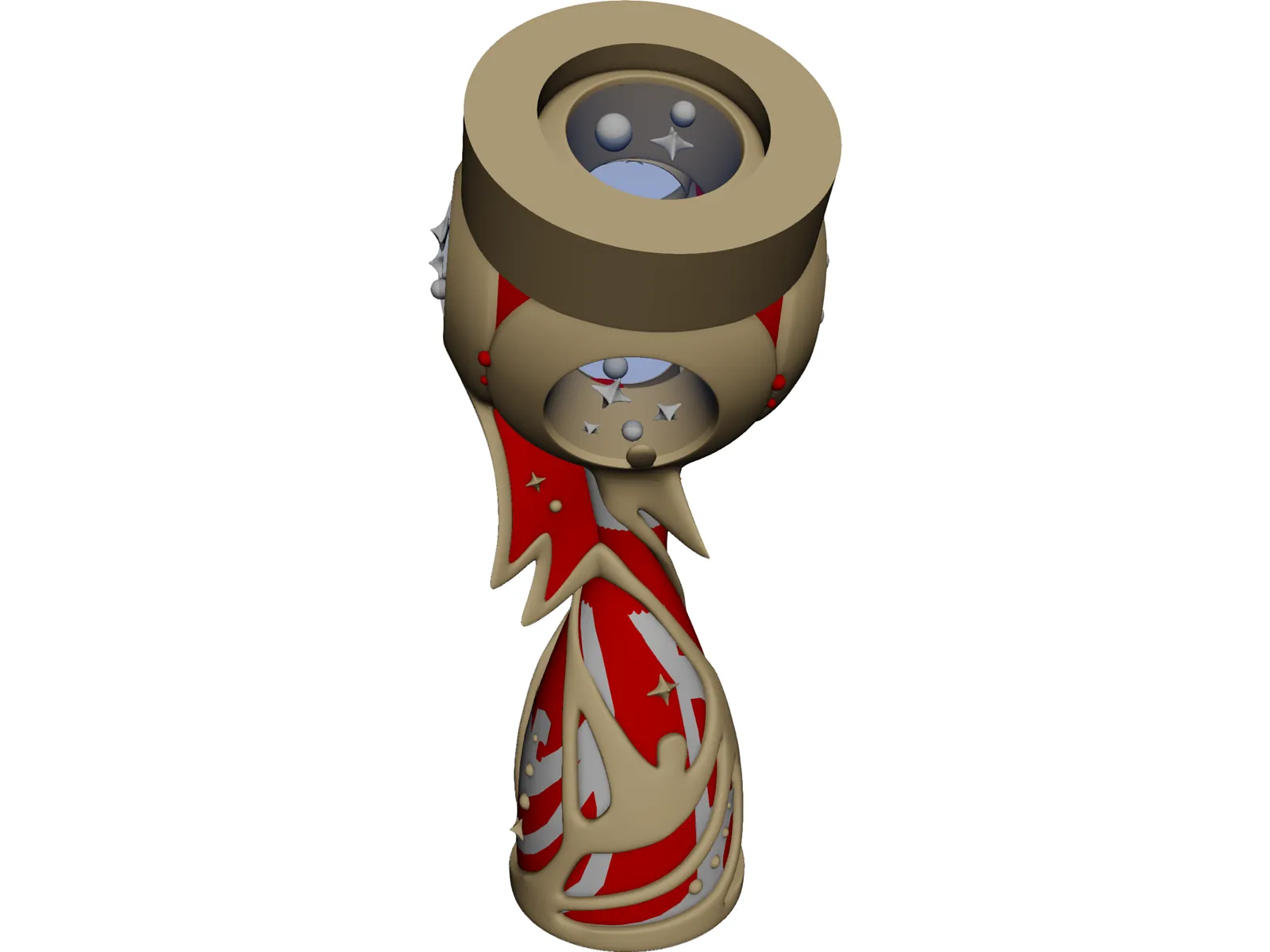 FIFA Cup Russia 2018 Trophy 3D Model main preview