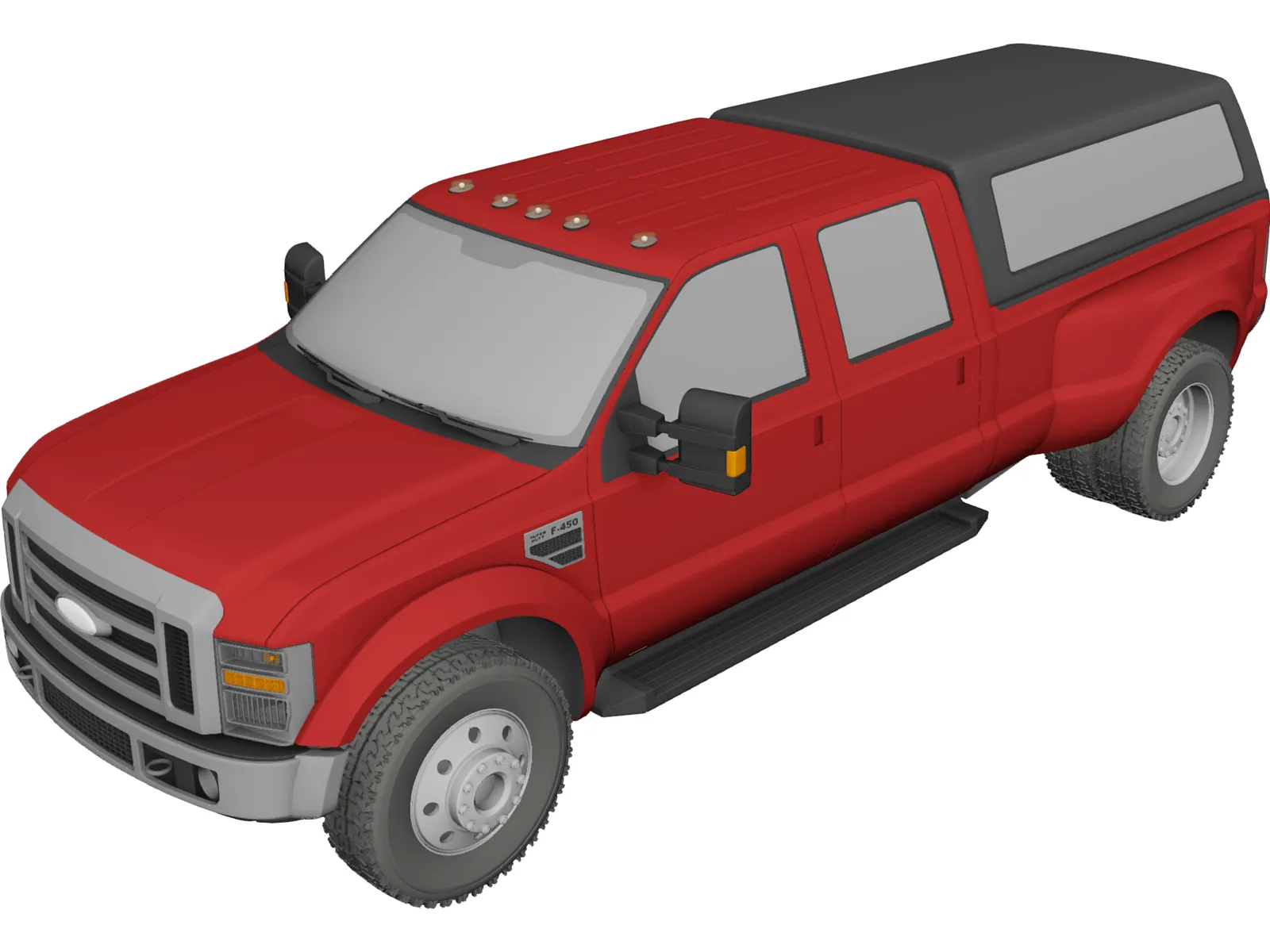 Ford F-450 Super Duty 3D Model main preview