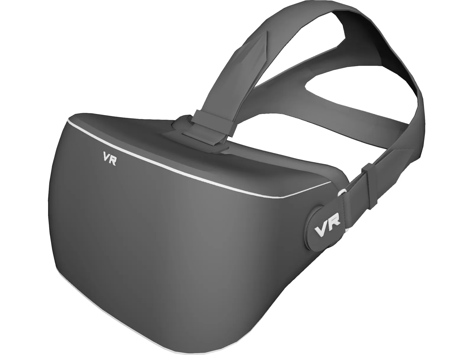 VR Goggles 3D Model main preview