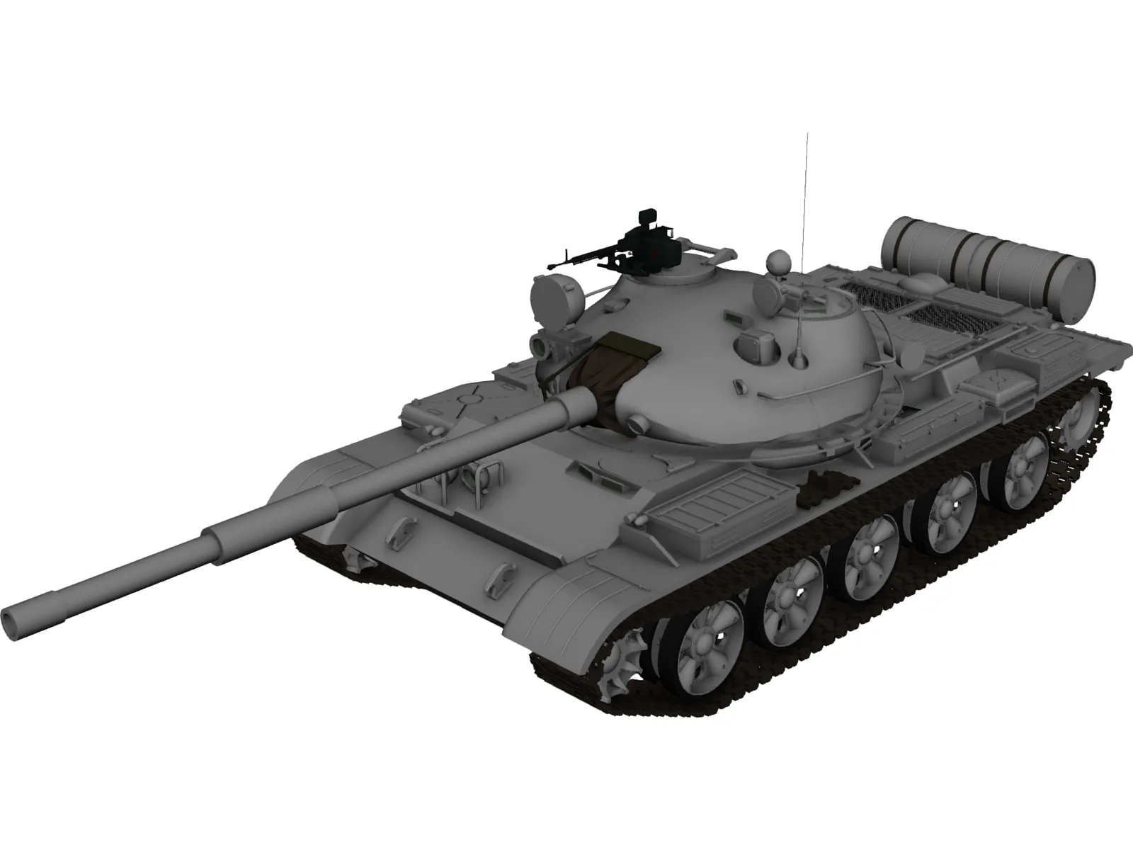 T62A 3D Model main preview