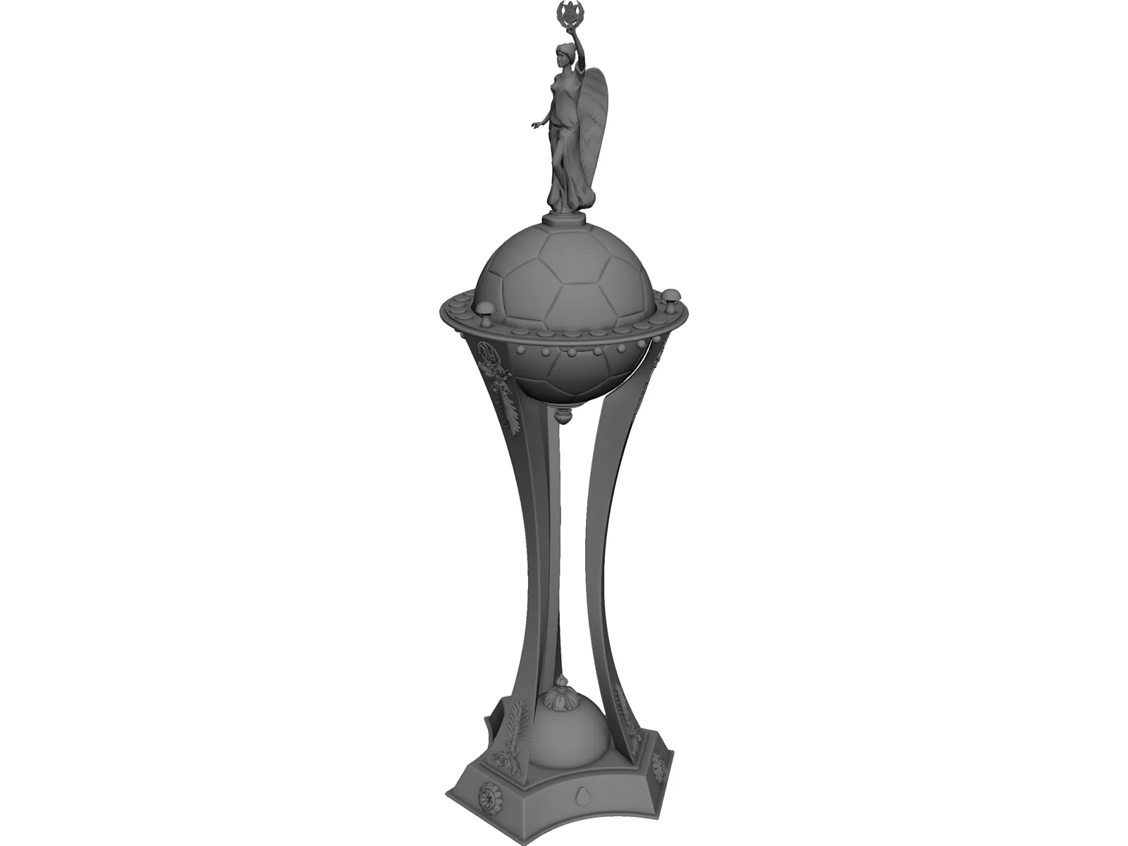 Ukrainian Football Cup 3D Model main preview