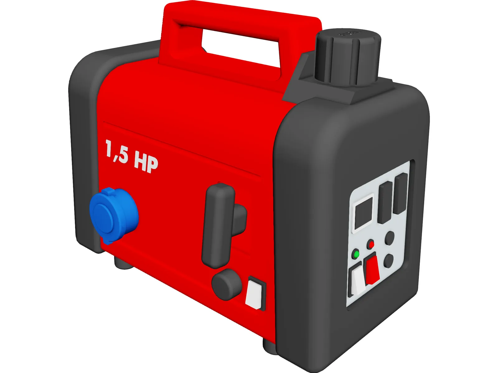 Generator 3D Model main preview