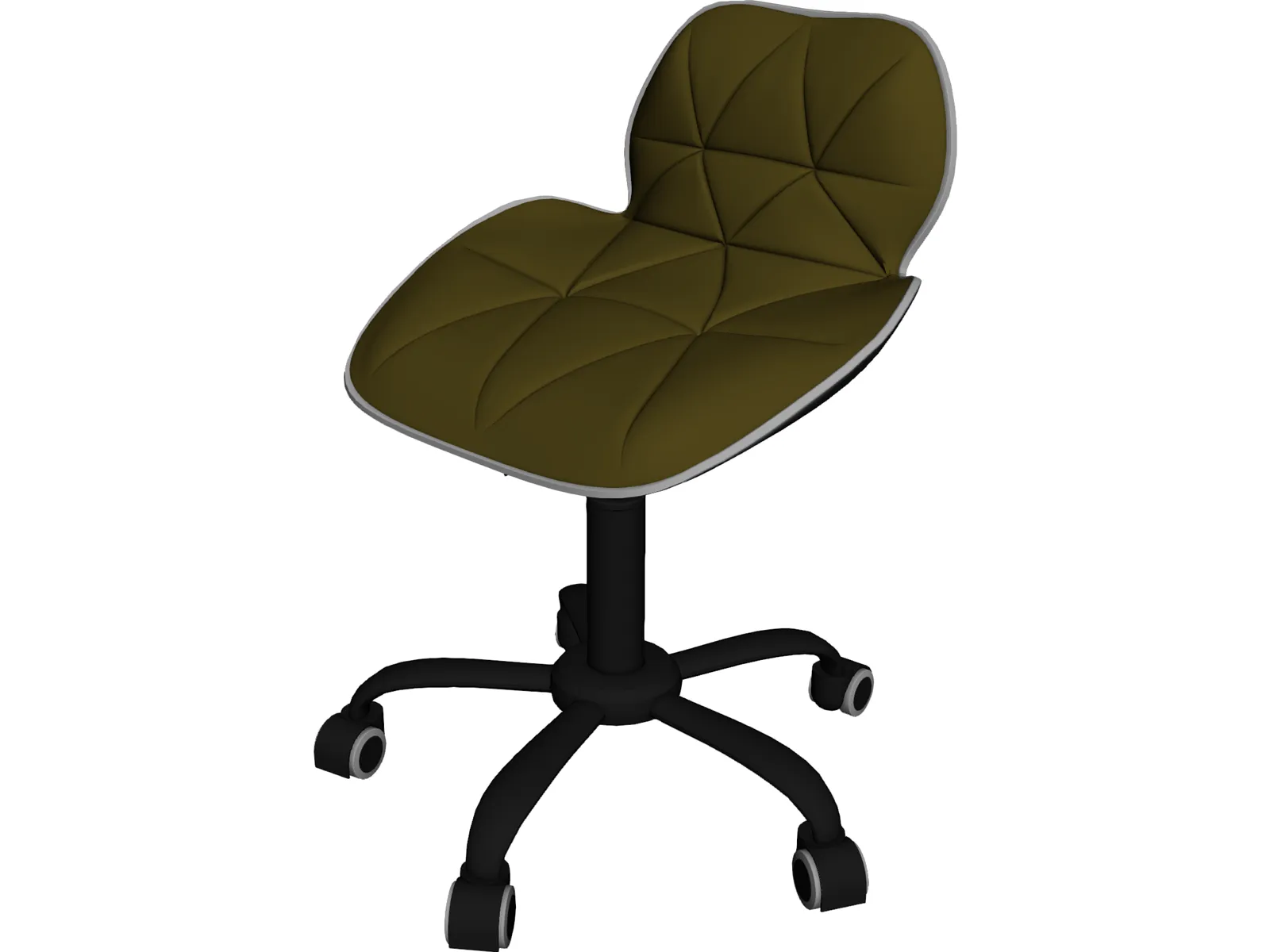 Modern Armchair 3D Model main preview
