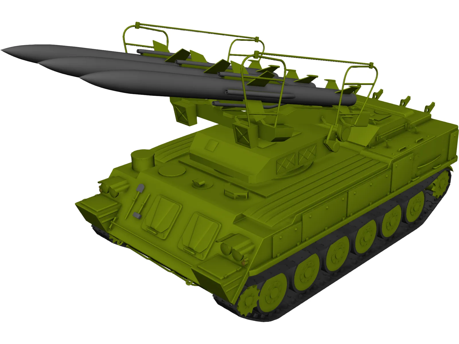 2K12 Kub 3D Model main preview