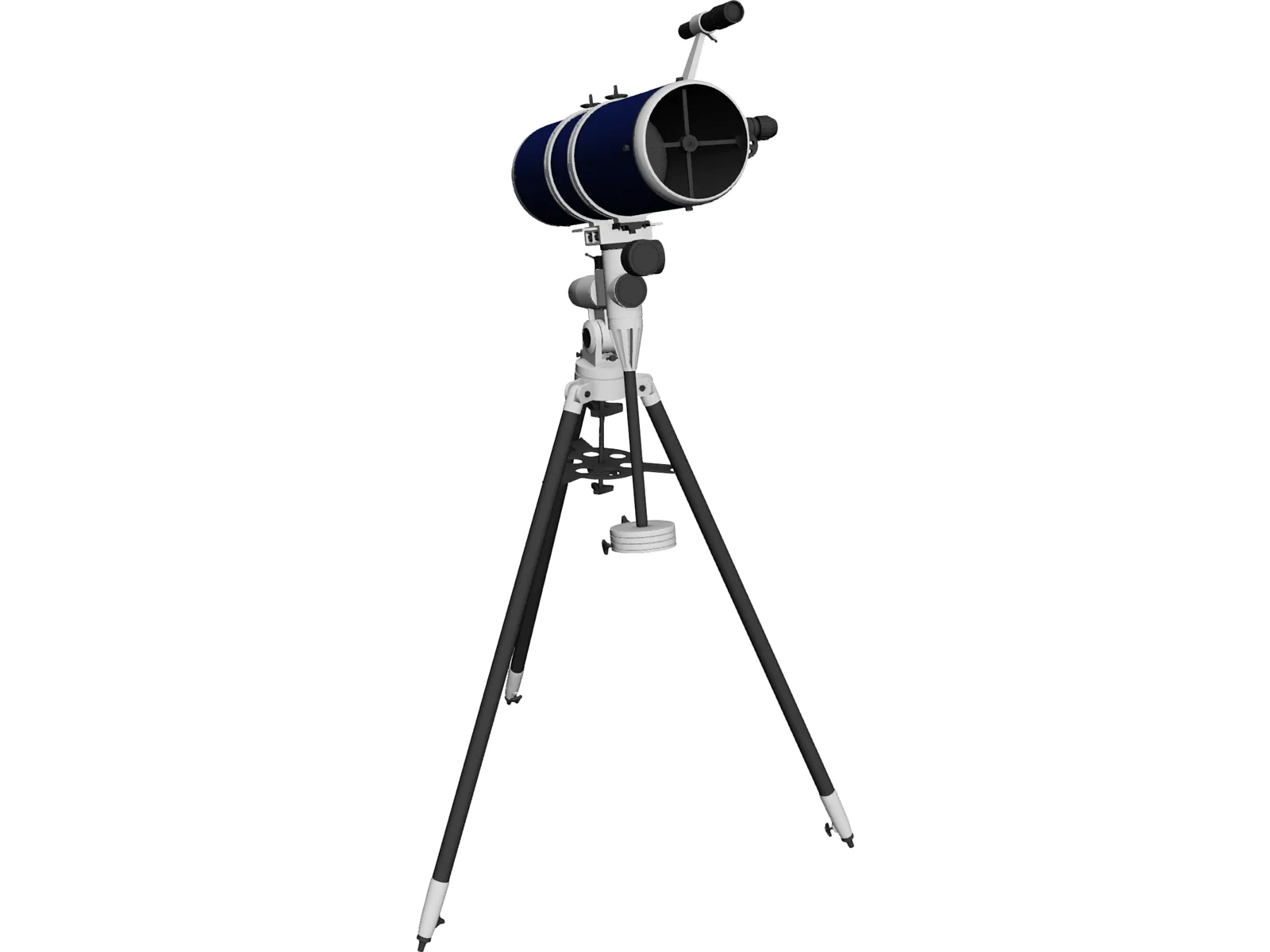 Electronic Telescope 3D Model main preview