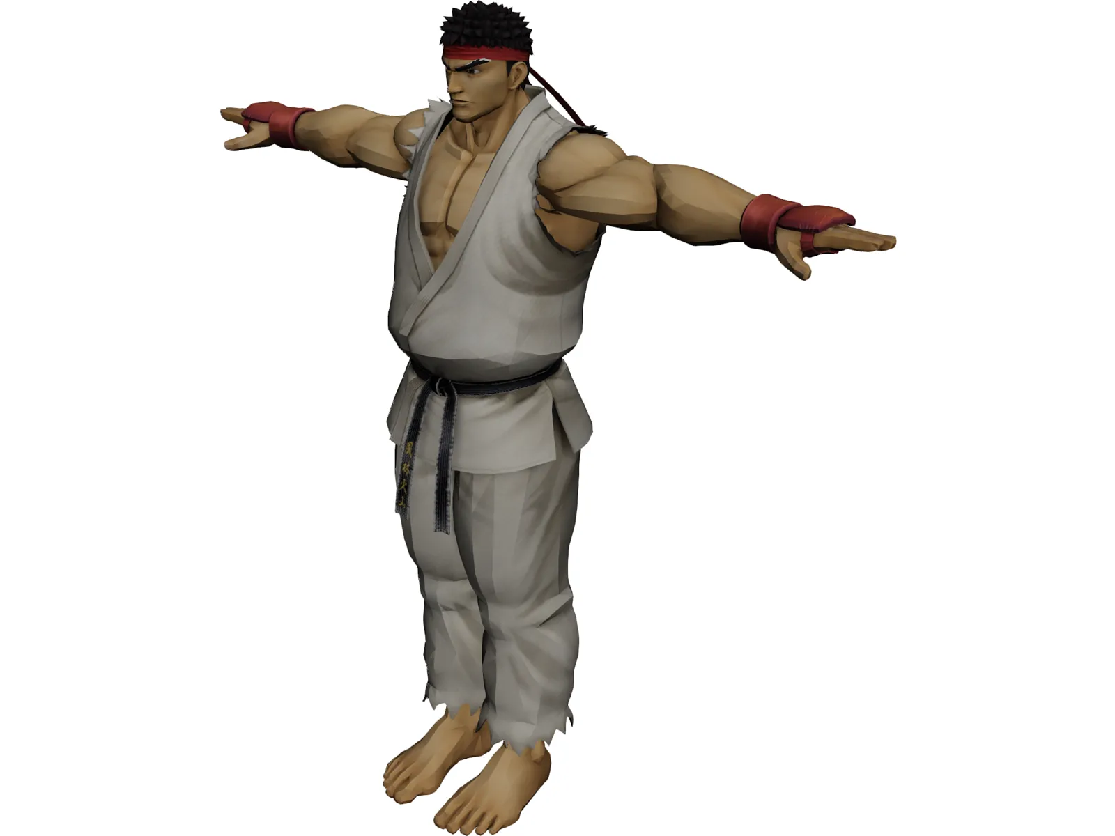 Ryu 3D Model main preview
