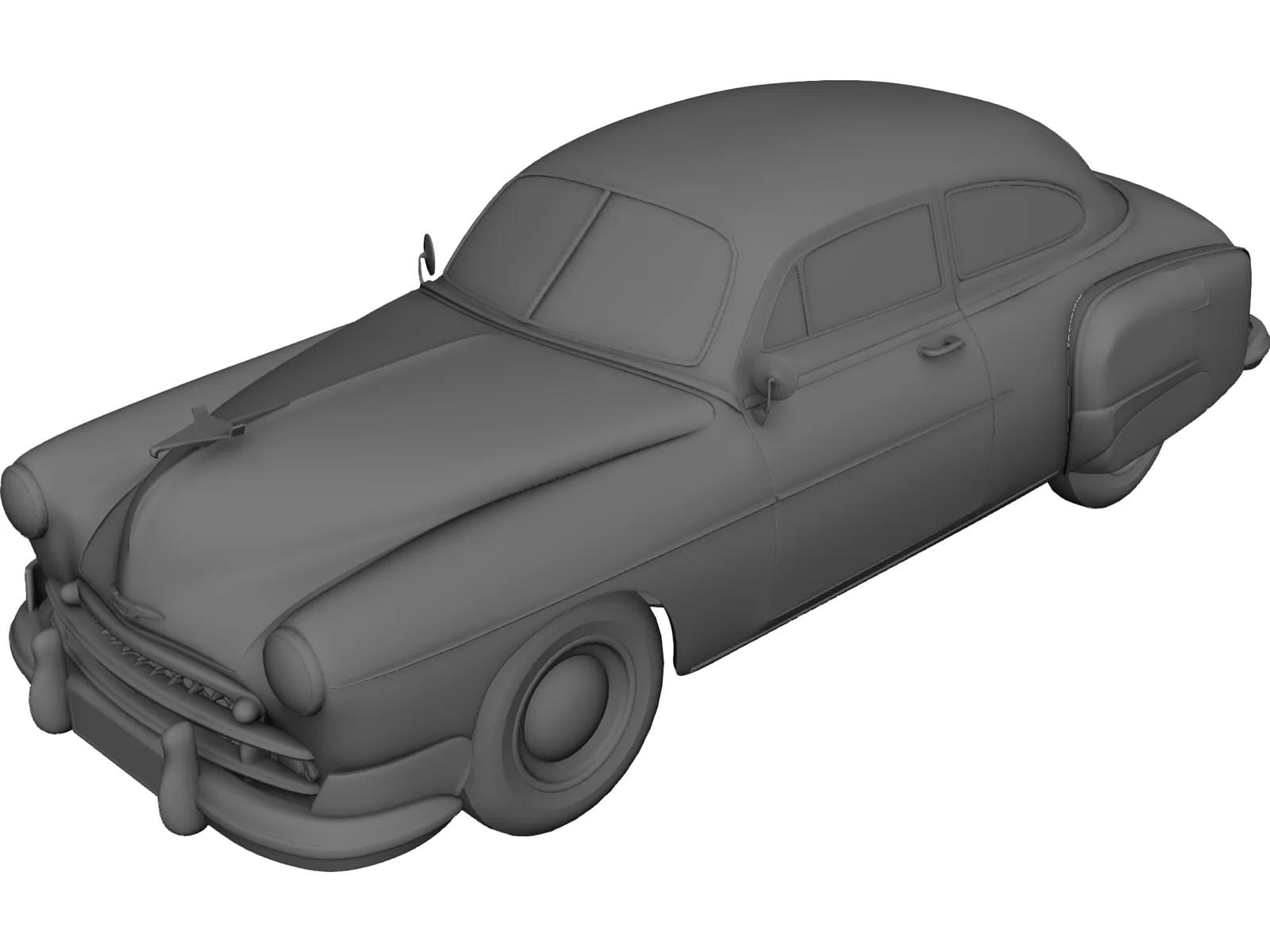 Chevrolet Fleetline (1942) 3D Model main preview