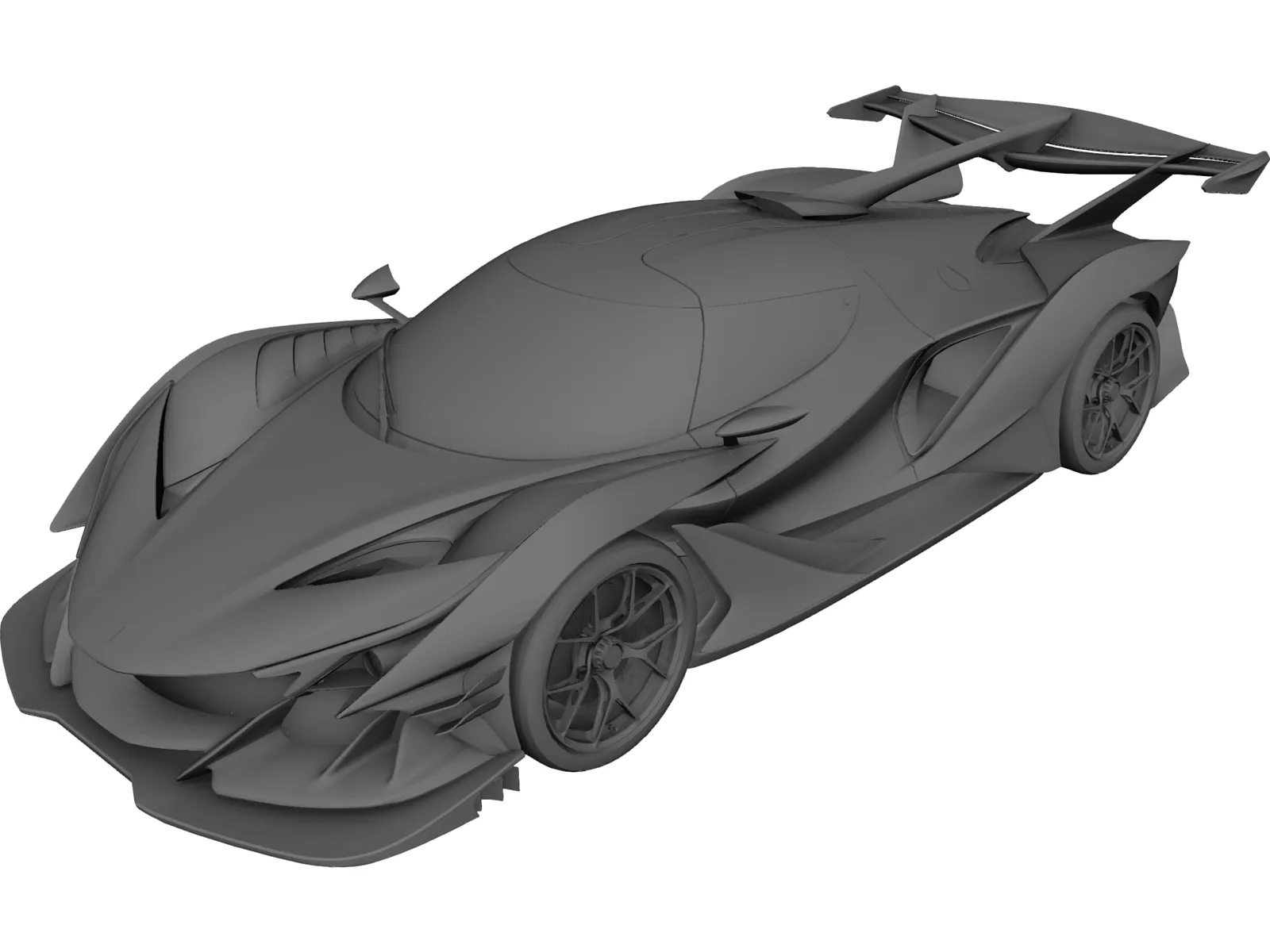 Gumpert Apollo Intensa Emozione (2019) 3D Model main preview