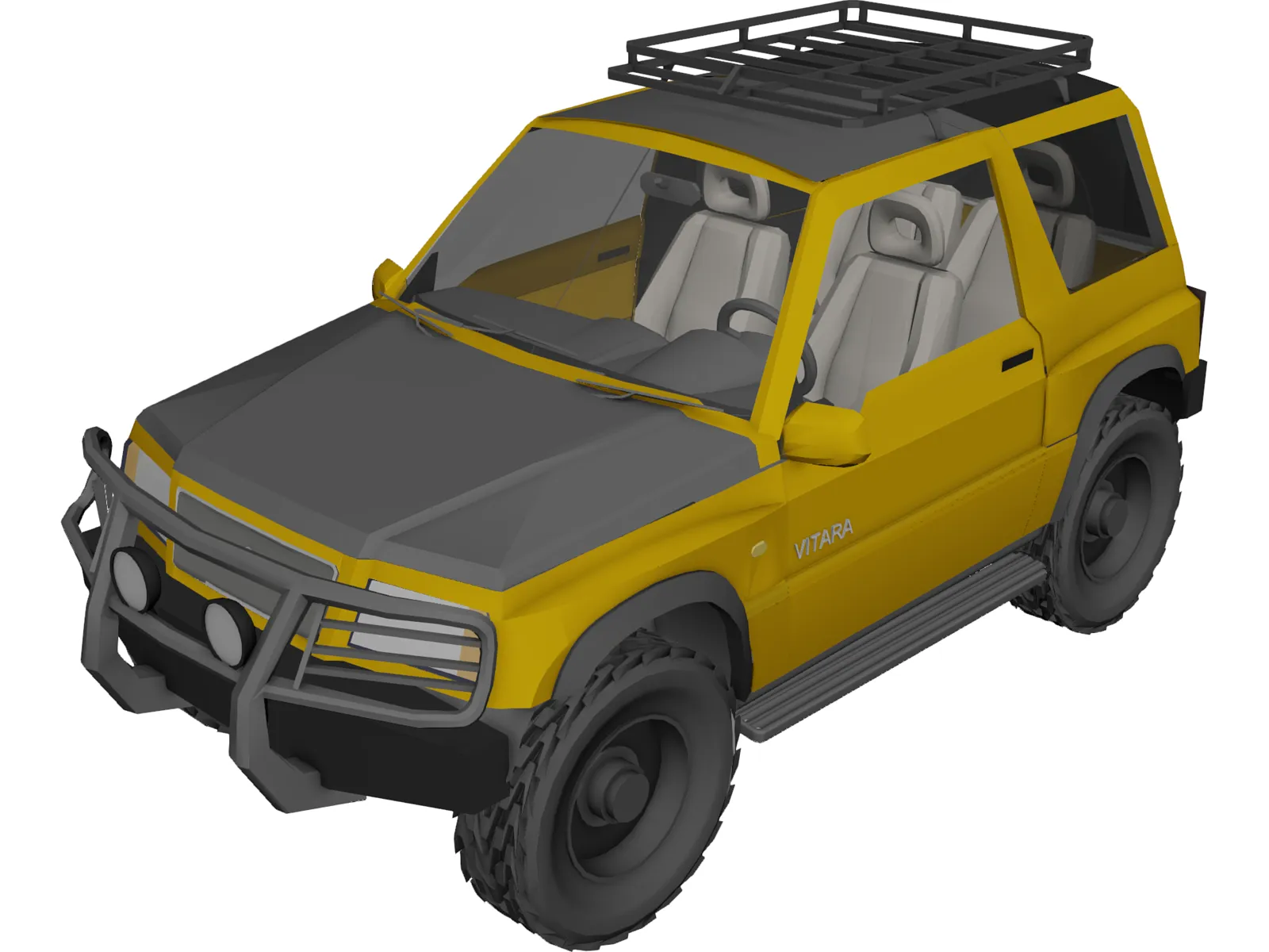 Suzuki Vitara 3D Model main preview