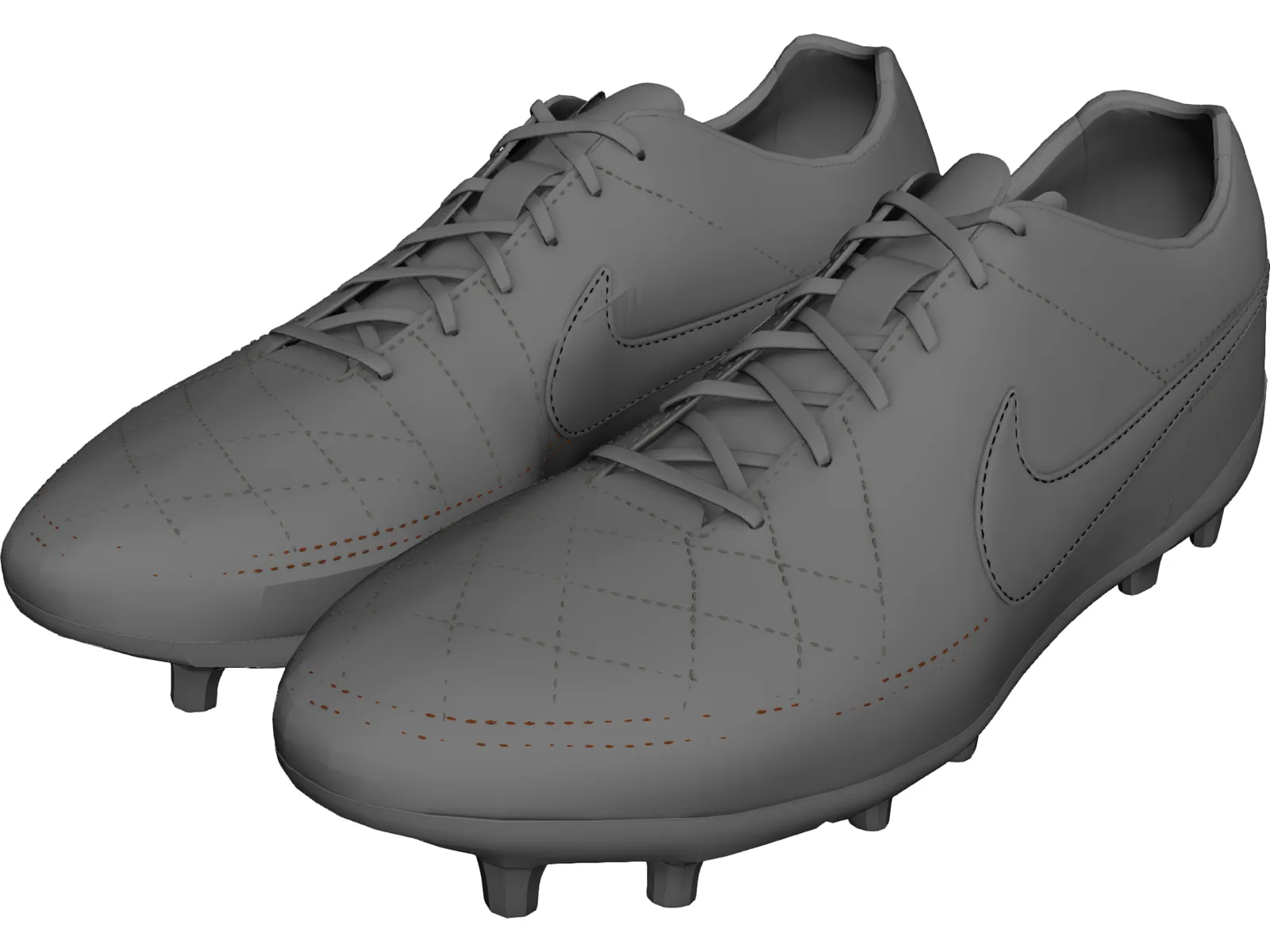Nike Tiempo Legend V 3D Model main preview