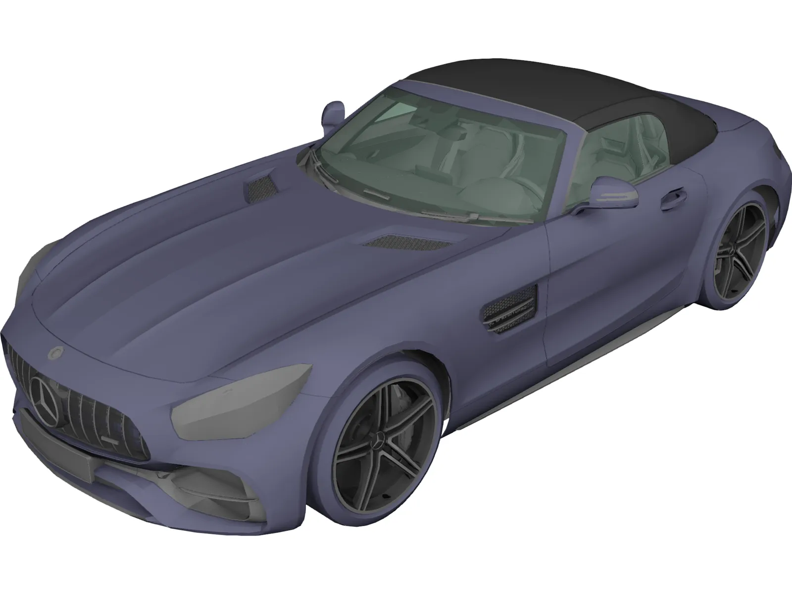 Mercedes-Benz GT-C Roadster 3D Model main preview