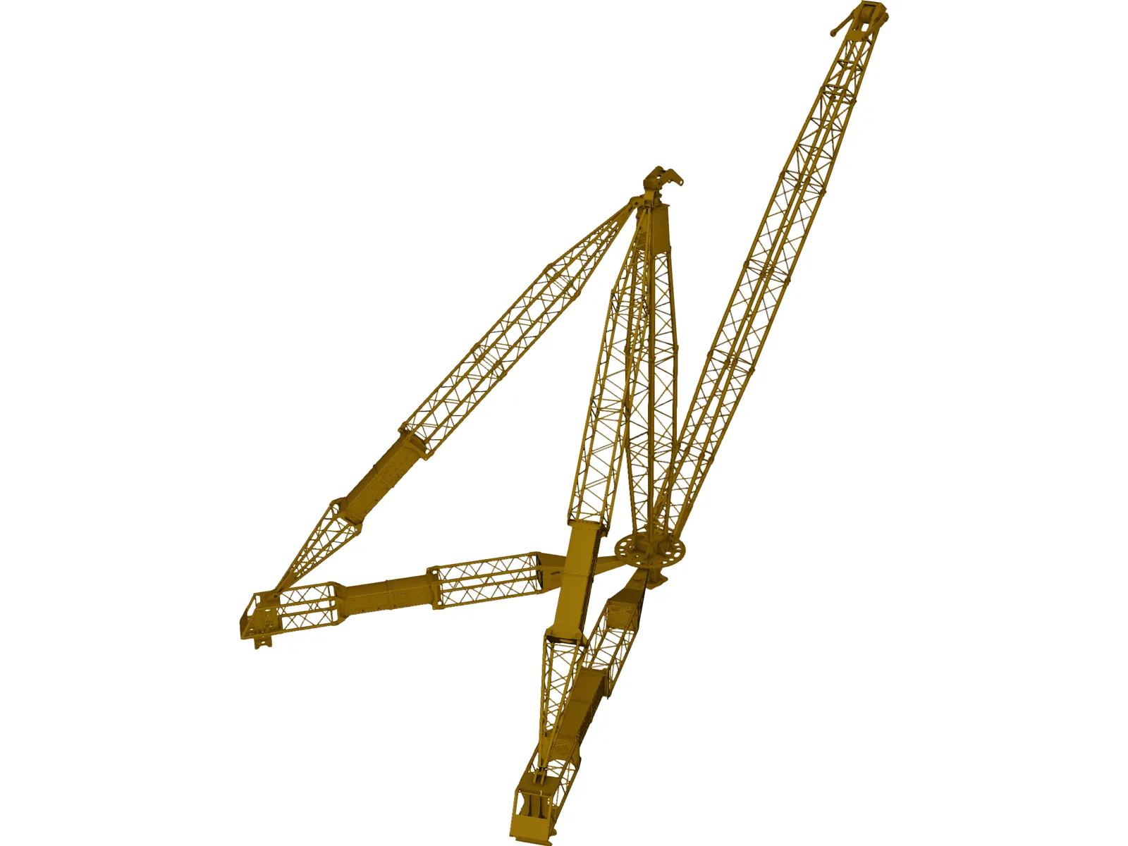 Derrick Crane 3D Model main preview