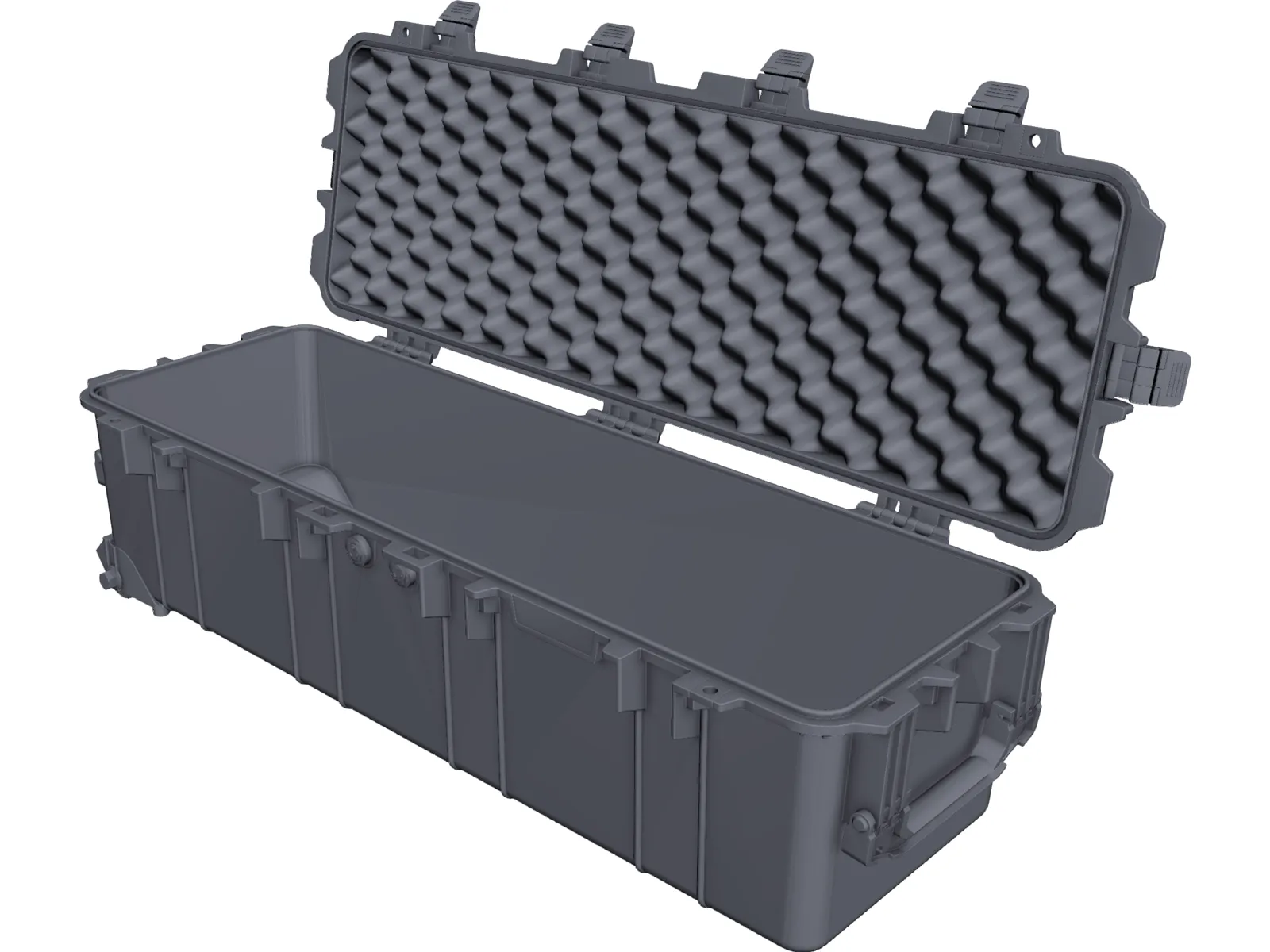 Pelican Case 3D Model main preview