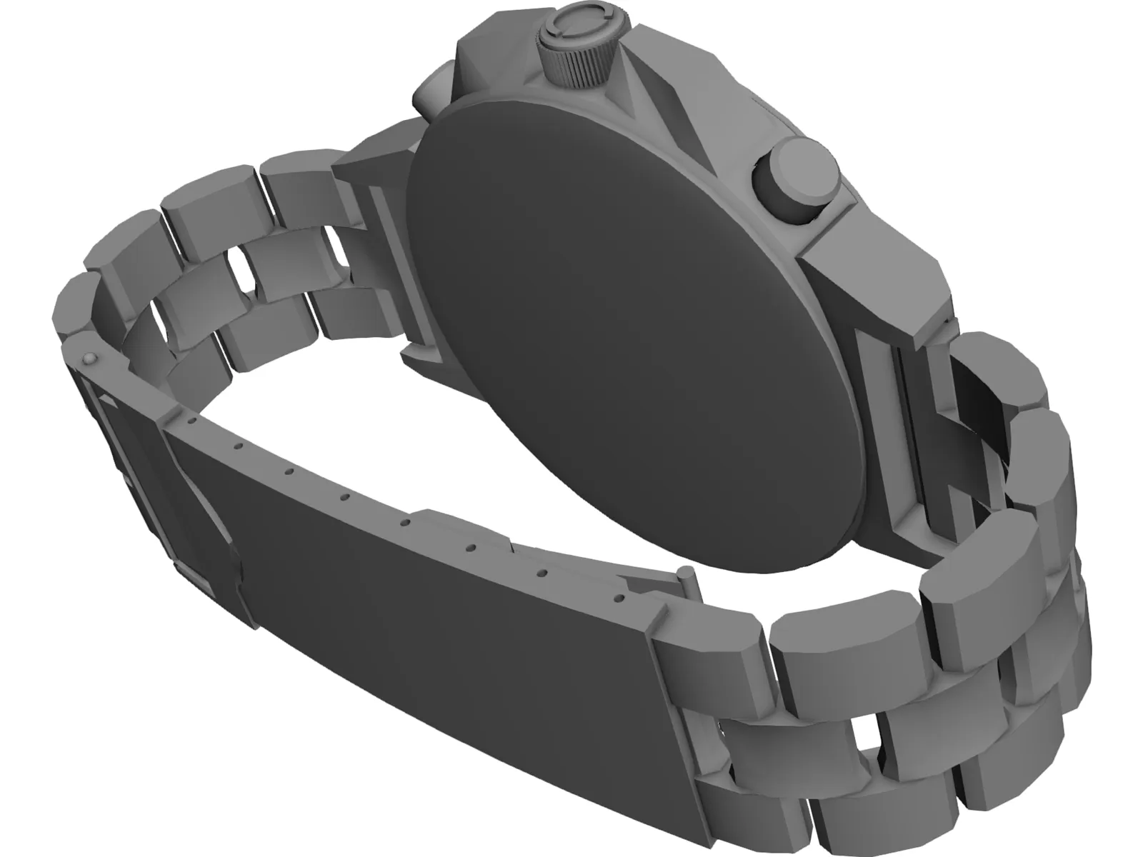 Expander Watch 3D Model main preview