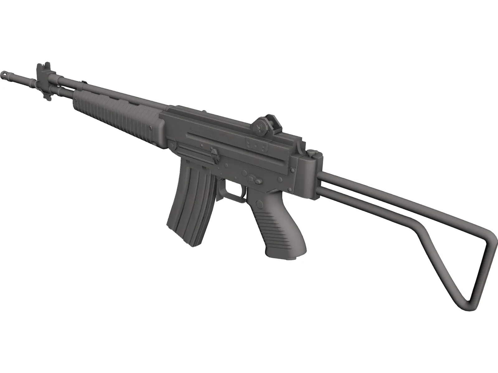 Beretta SC70 3D Model main preview