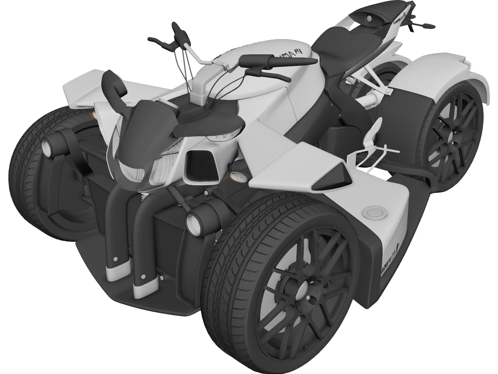 Lazareth Wazuma R1 (2017) 3D Model main preview