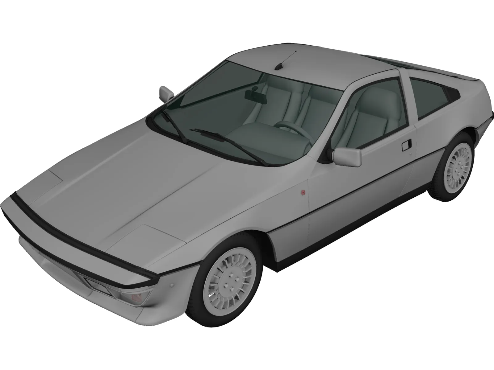 Talbot Matra Murena (1981) 3D Model main preview
