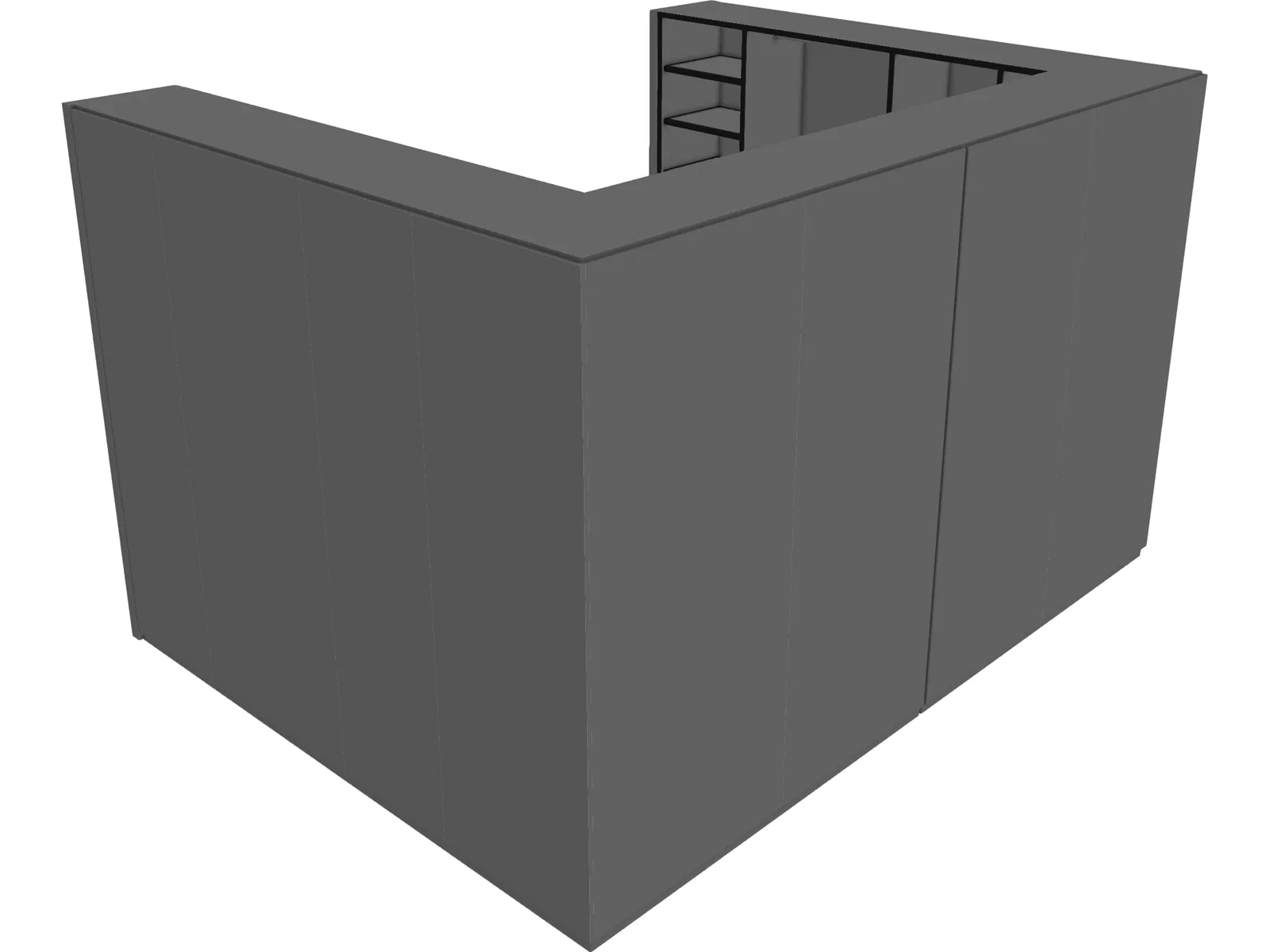Wardrope 3D Model main preview