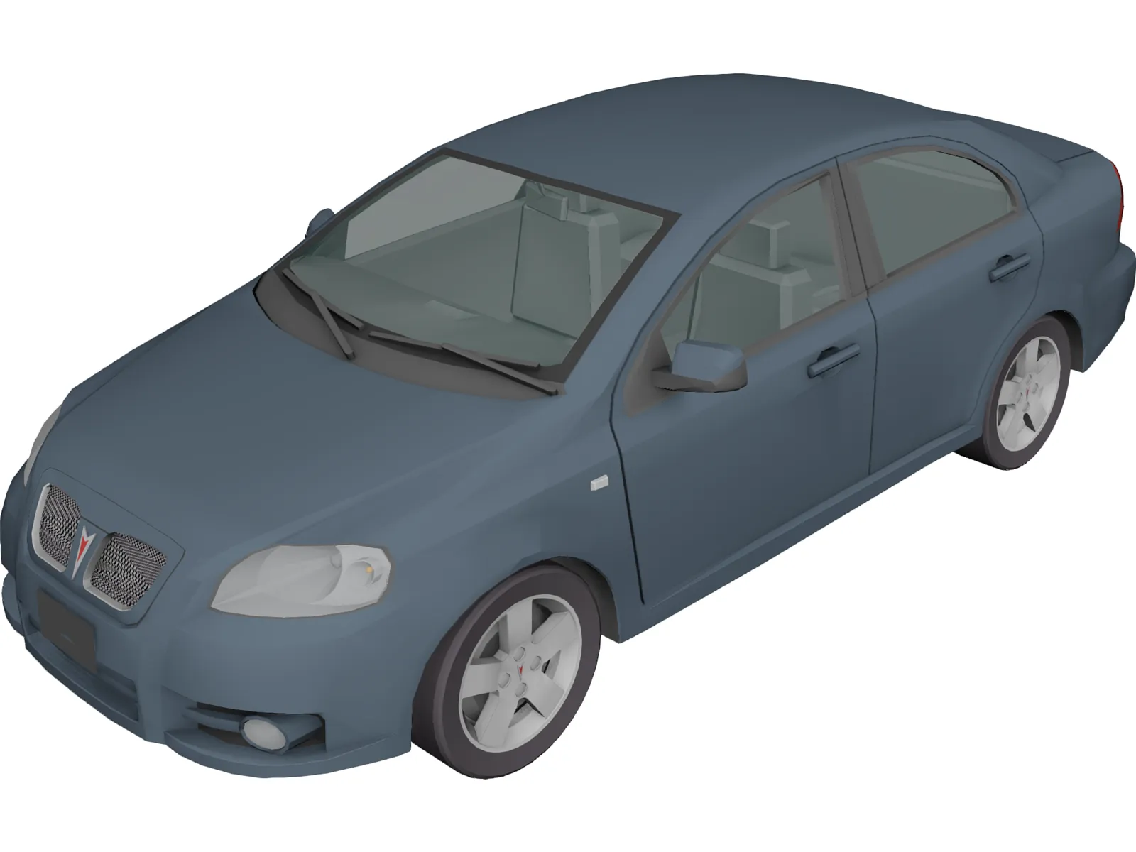Pontiac G3 (2009) 3D Model main preview