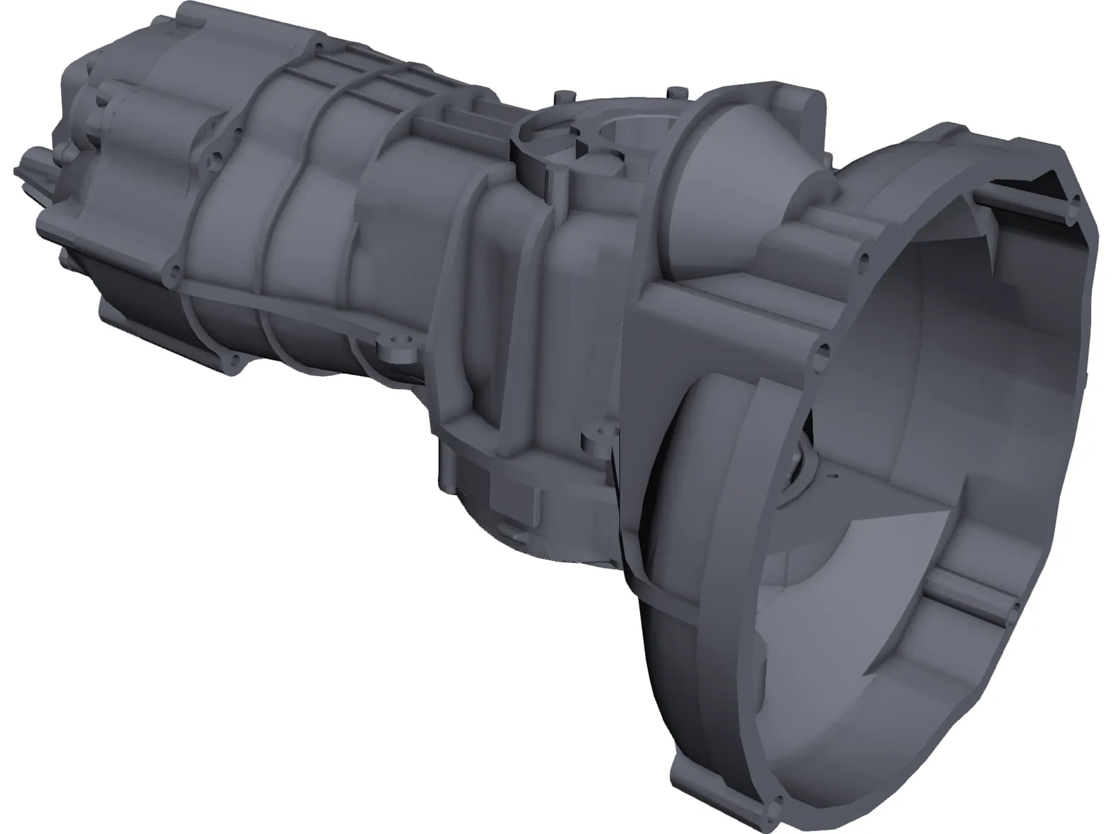Transaxle Porsche G50 3D Model main preview