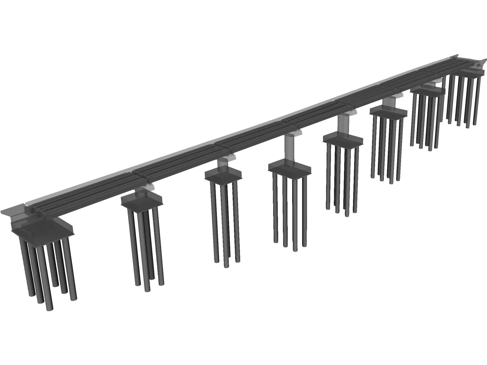 Bridge 3D Model main preview
