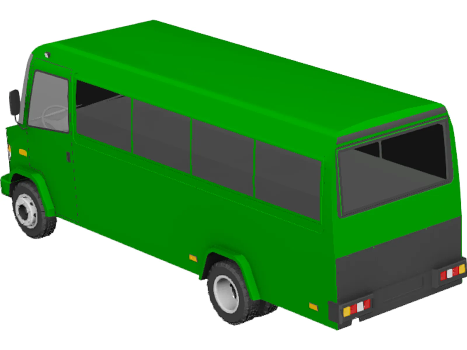 Mercedes-Benz Vario 3D Model main preview