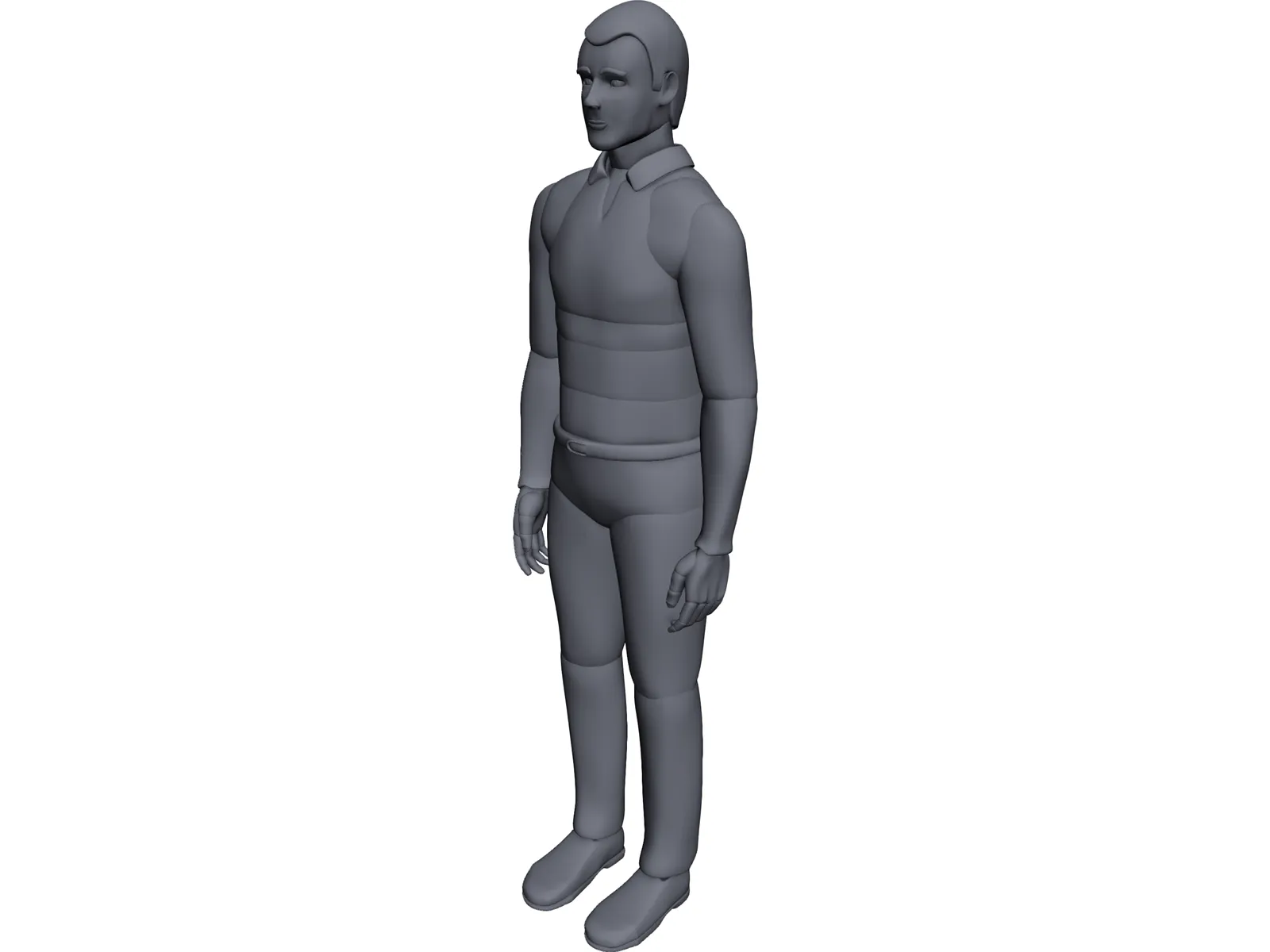 Operator 3D Model main preview