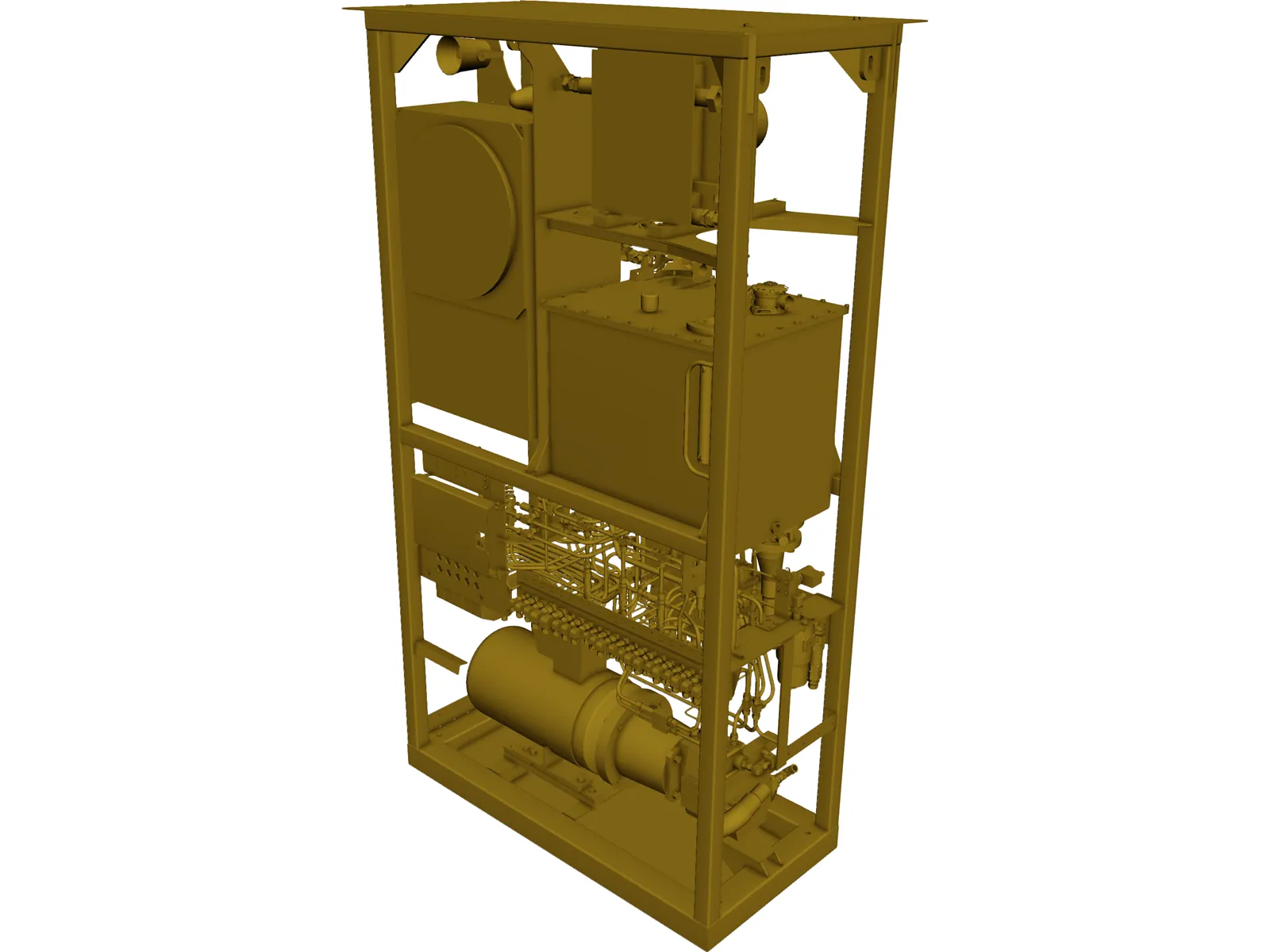 HPU 3D Model main preview