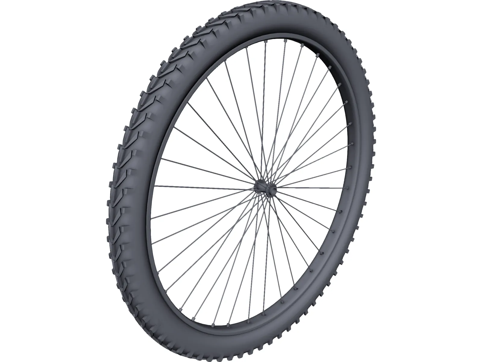 Wheel 3D Model main preview
