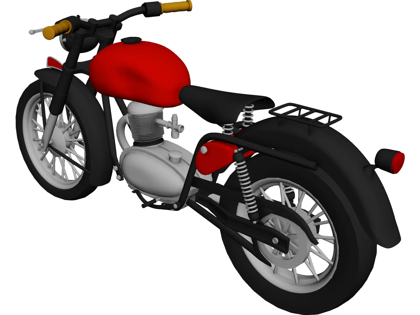 Gilera 3D Model main preview