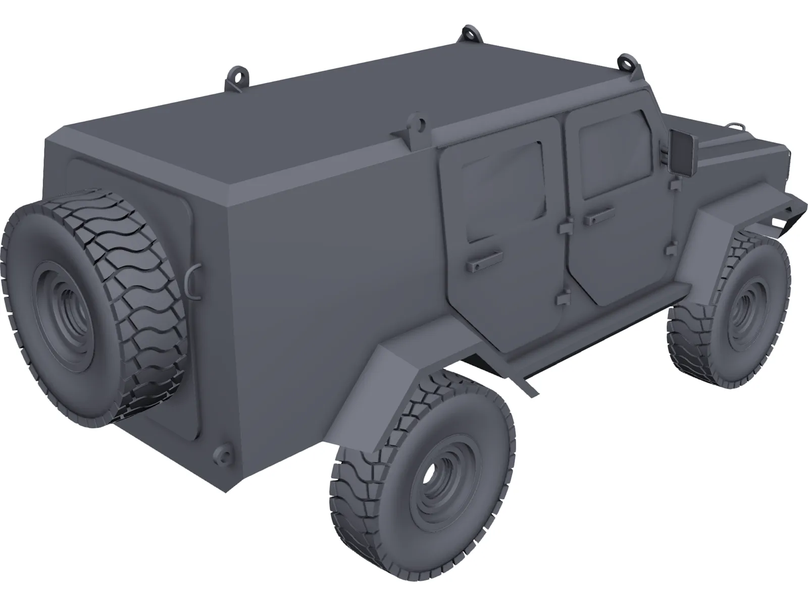 RG-32 Scout 3D Model main preview