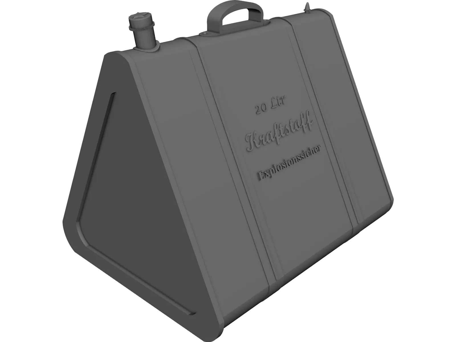 Jerry Can (1939) 3D Model main preview