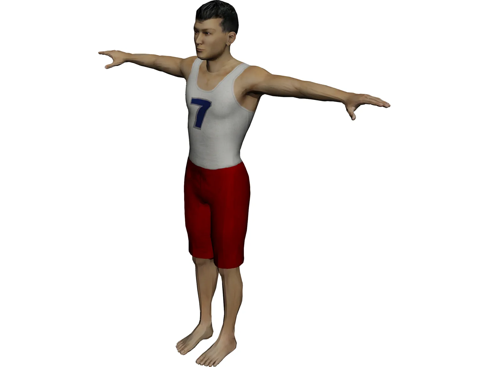 Ewan 3D Model main preview